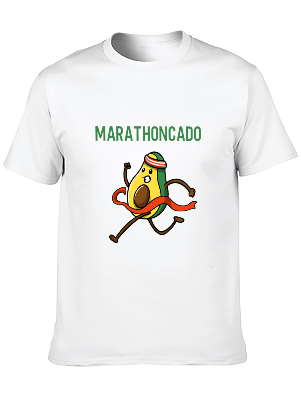 Marathoncado T-Shirt - Funny Avocado Running Tee