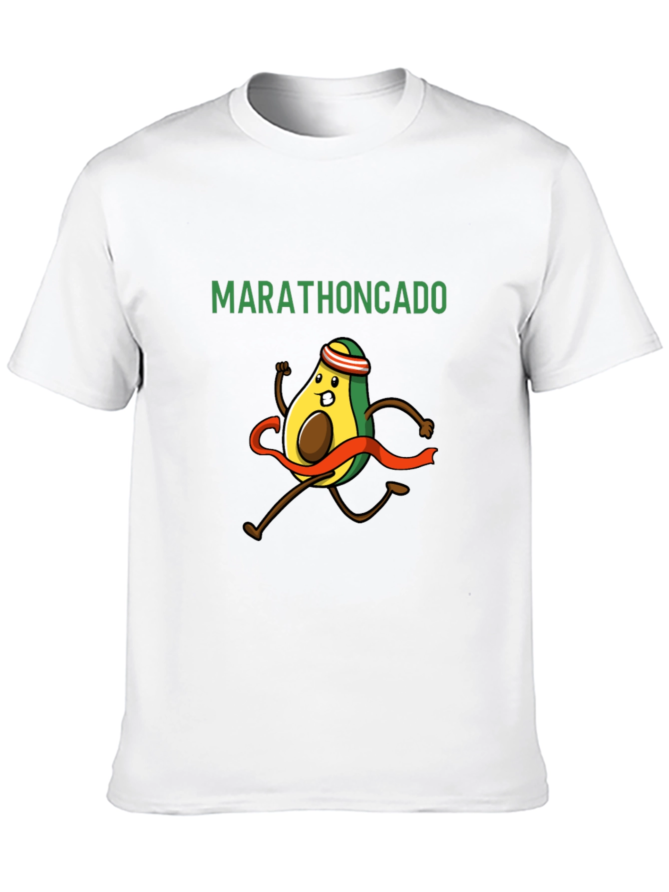 Marathoncado T-Shirt - Funny Avocado Running Tee