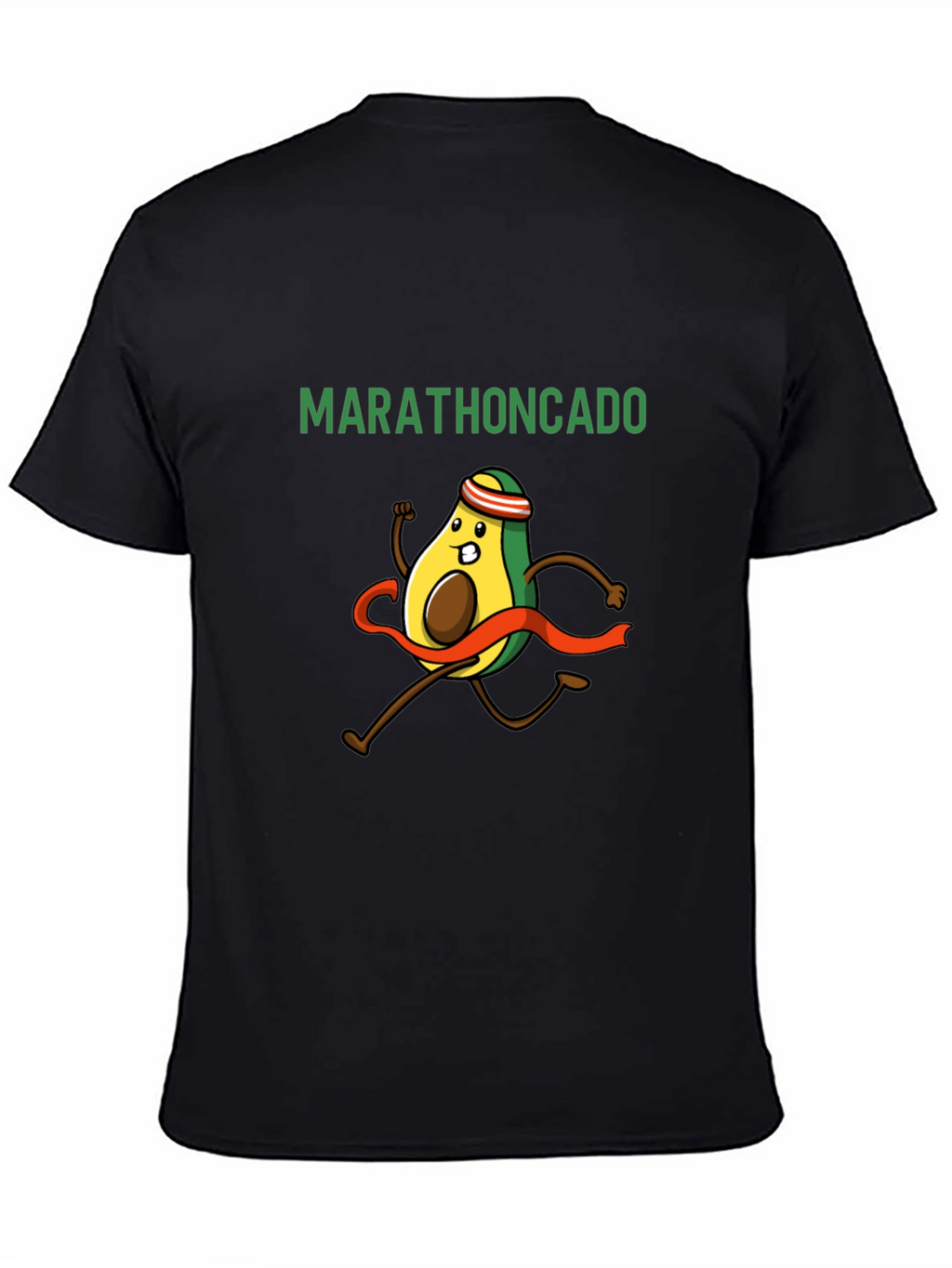 Marathoncado T-Shirt - Funny Avocado Running Tee