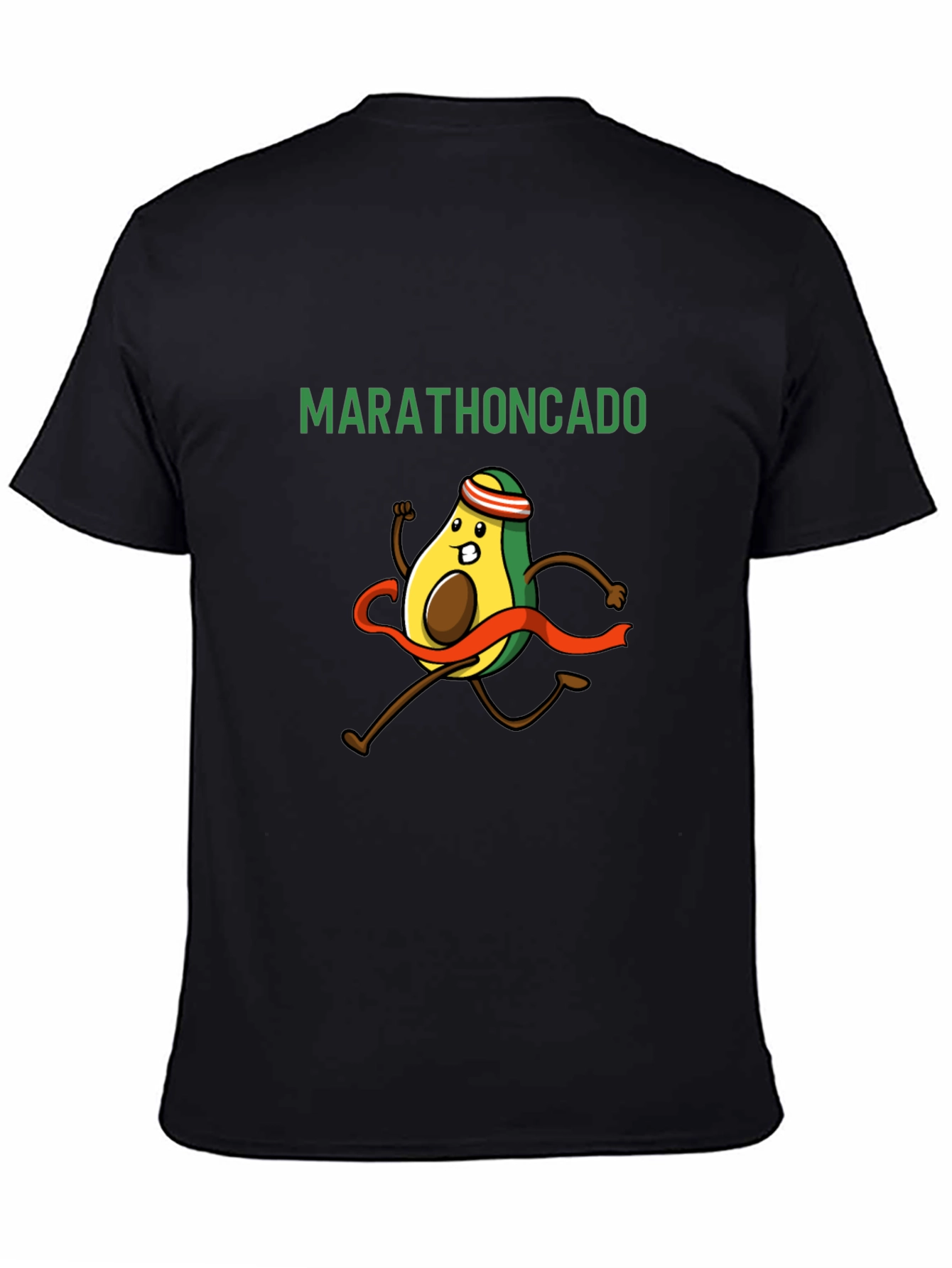 Marathoncado T-Shirt - Funny Avocado Running Tee