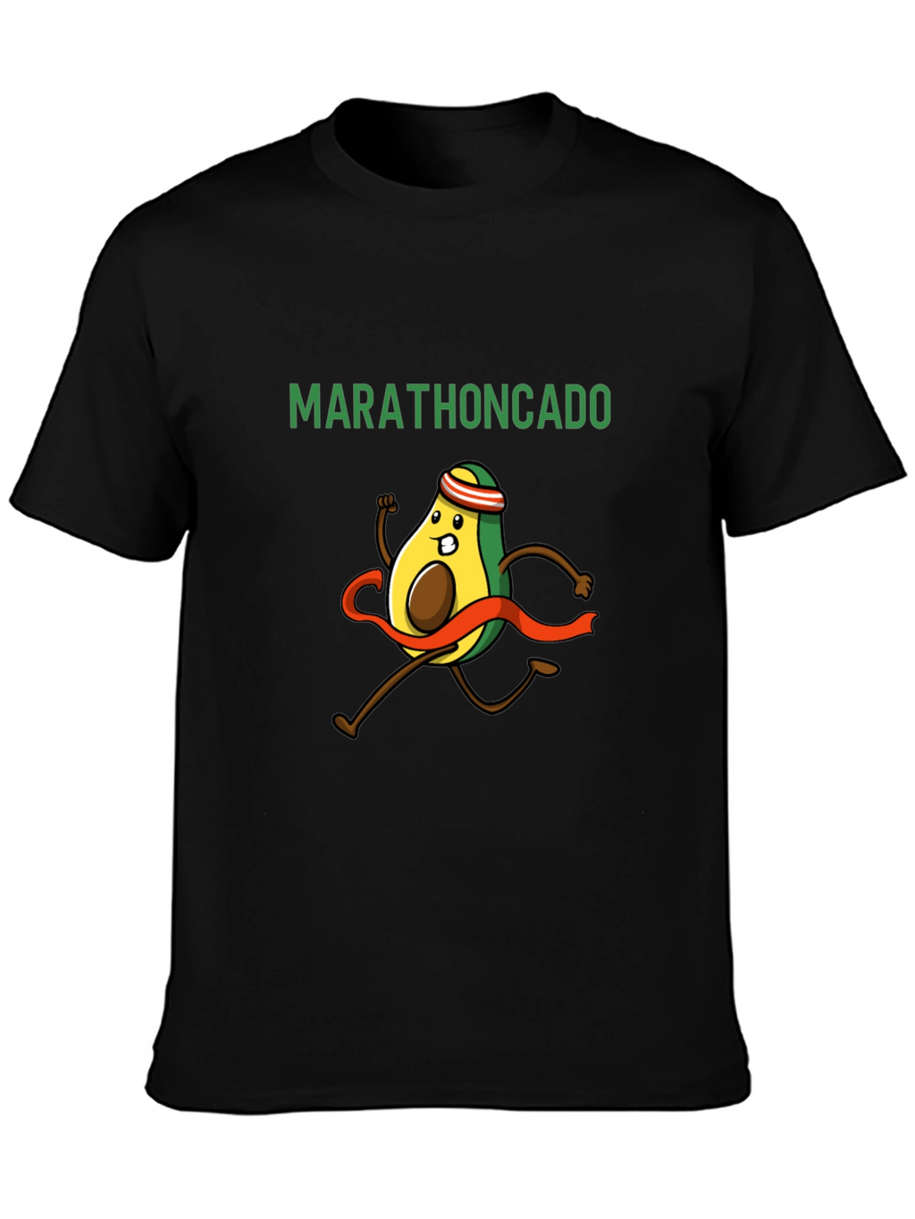 Marathoncado T-Shirt - Funny Avocado Running Tee