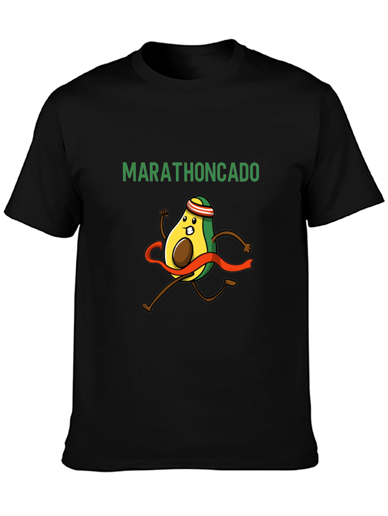 Marathoncado T-Shirt - Funny Avocado Running Tee