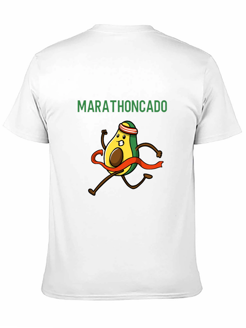 Marathoncado T-Shirt - Funny Avocado Running Tee