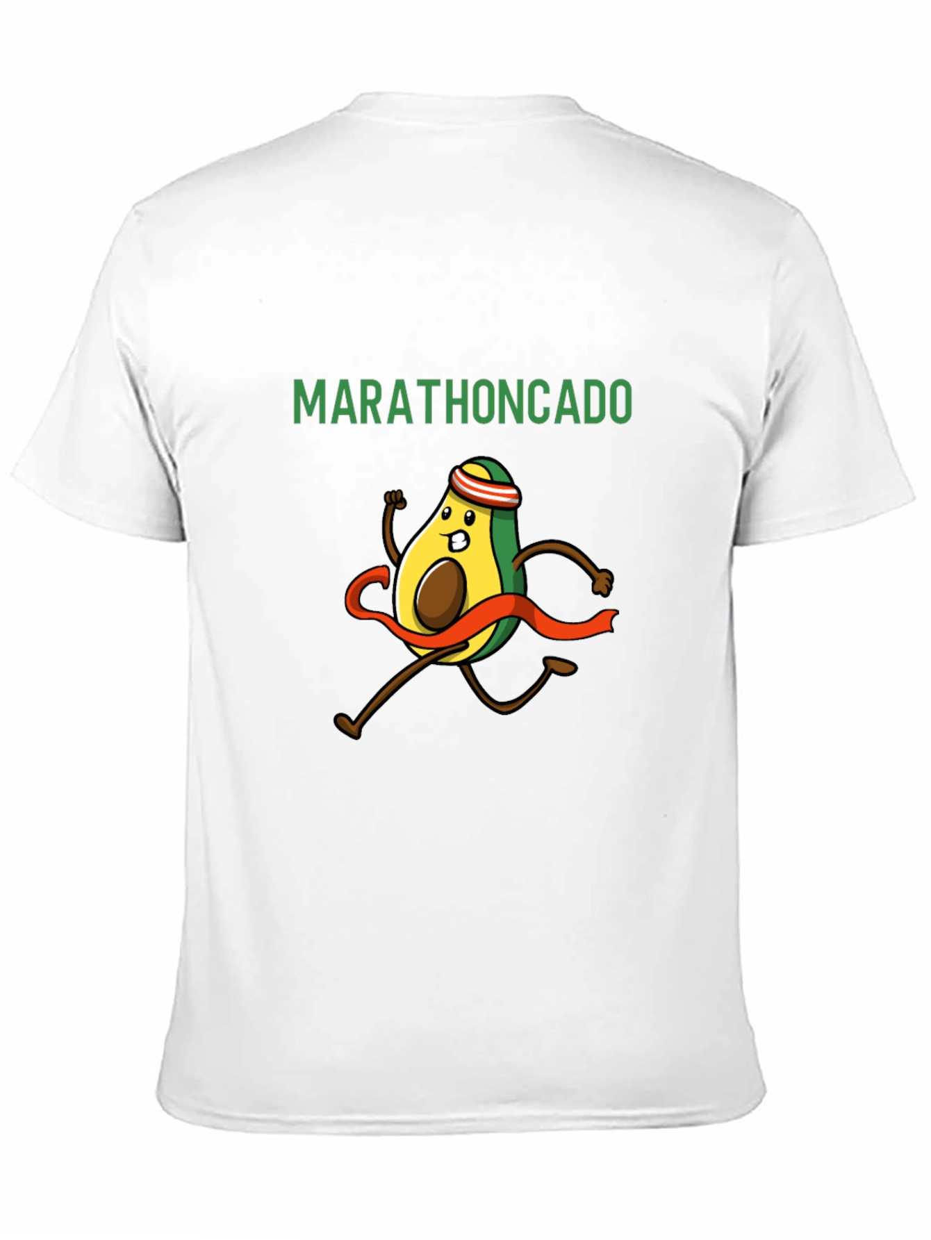 Marathoncado T-Shirt - Funny Avocado Running Tee