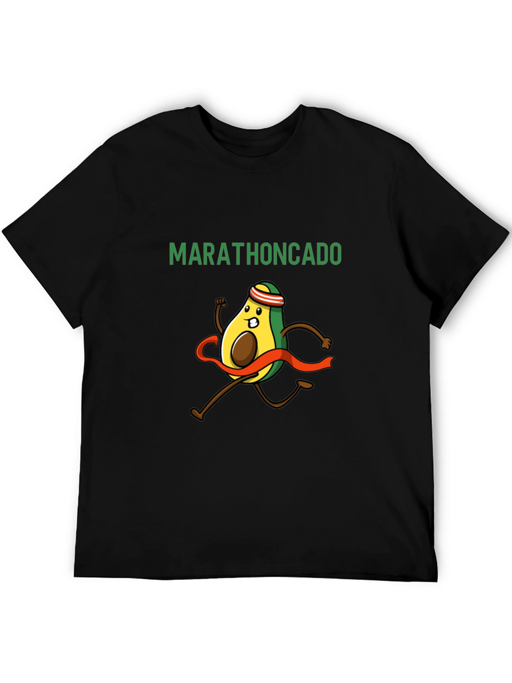 Marathoncado T-Shirt - Funny Avocado Running Tee