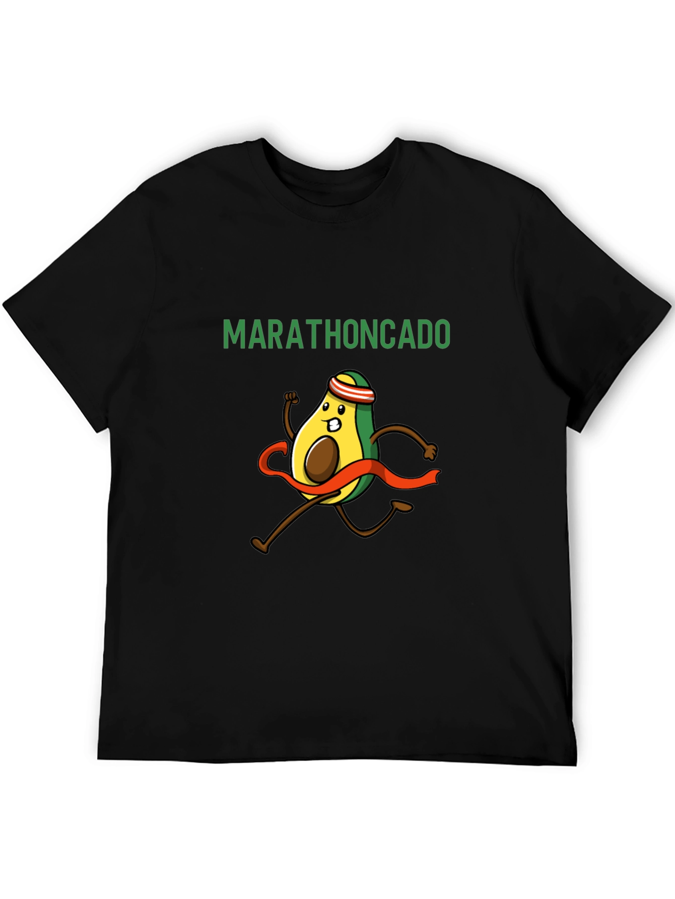 Marathoncado T-Shirt - Funny Avocado Running Tee
