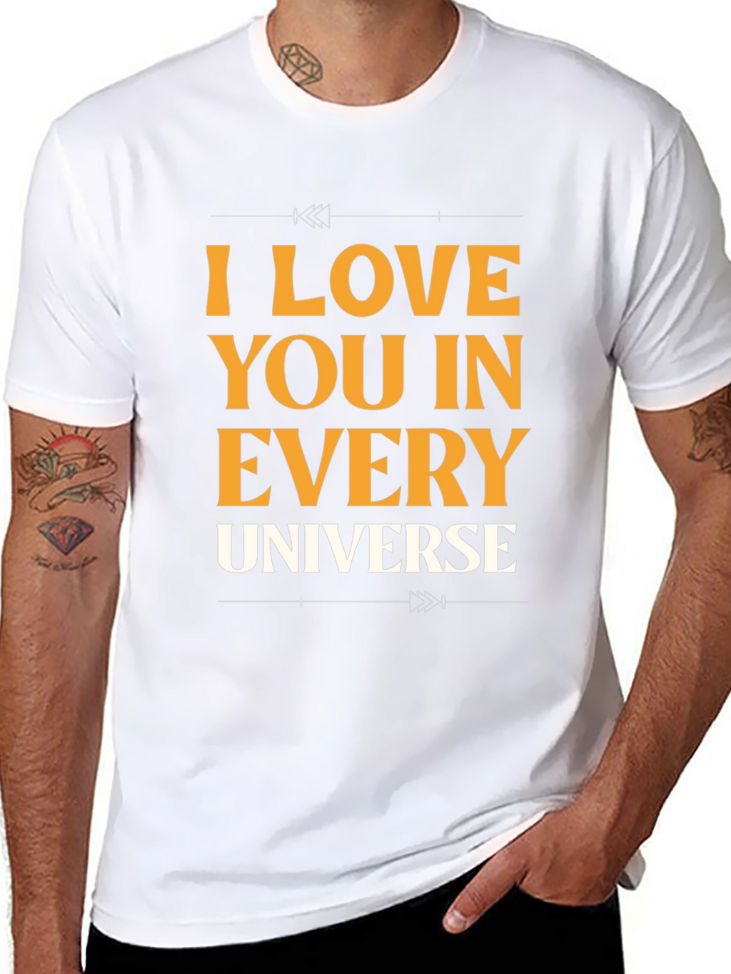 I Love You In Every Universe Graphic Tee