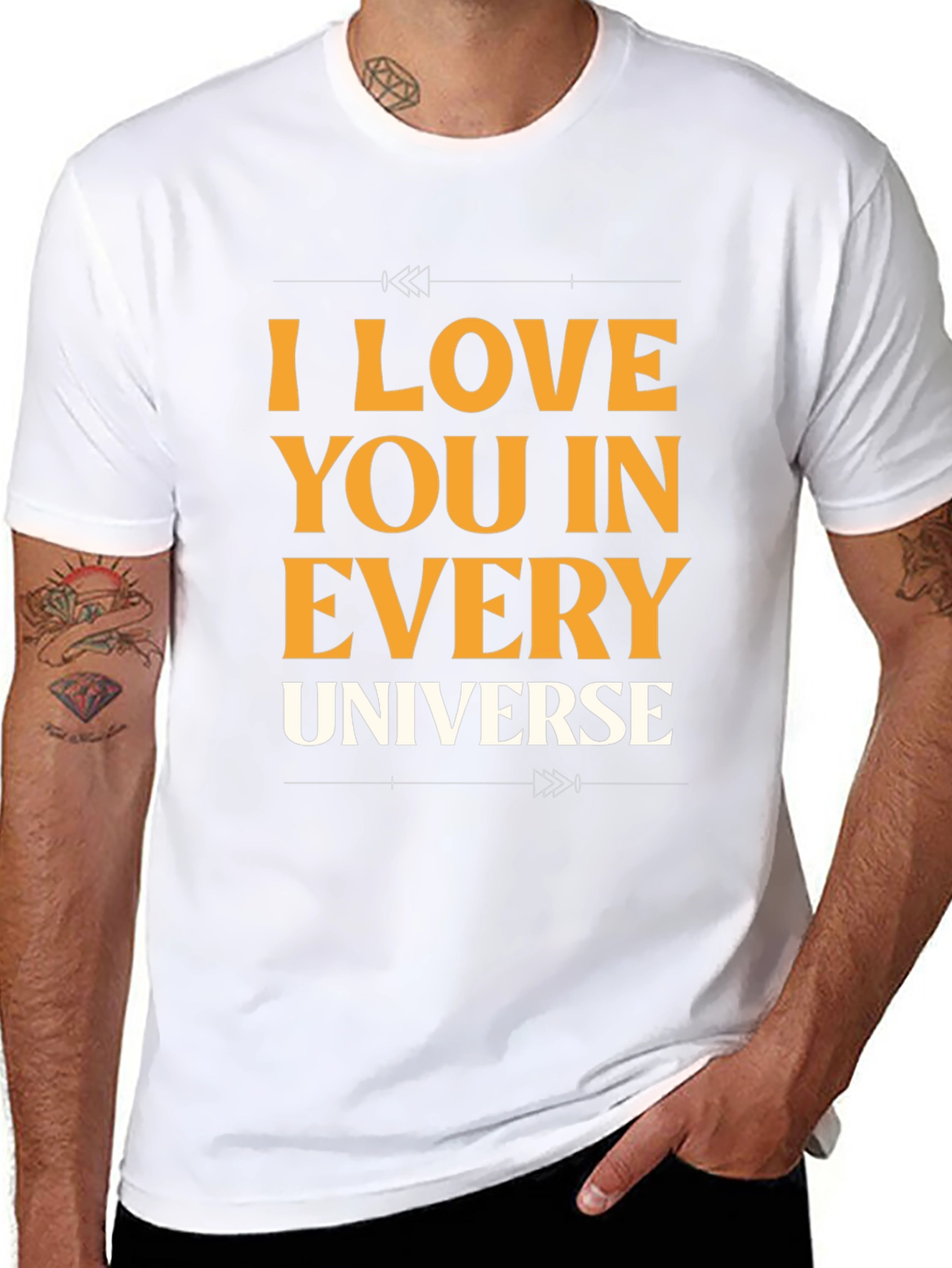 I Love You In Every Universe Graphic Tee