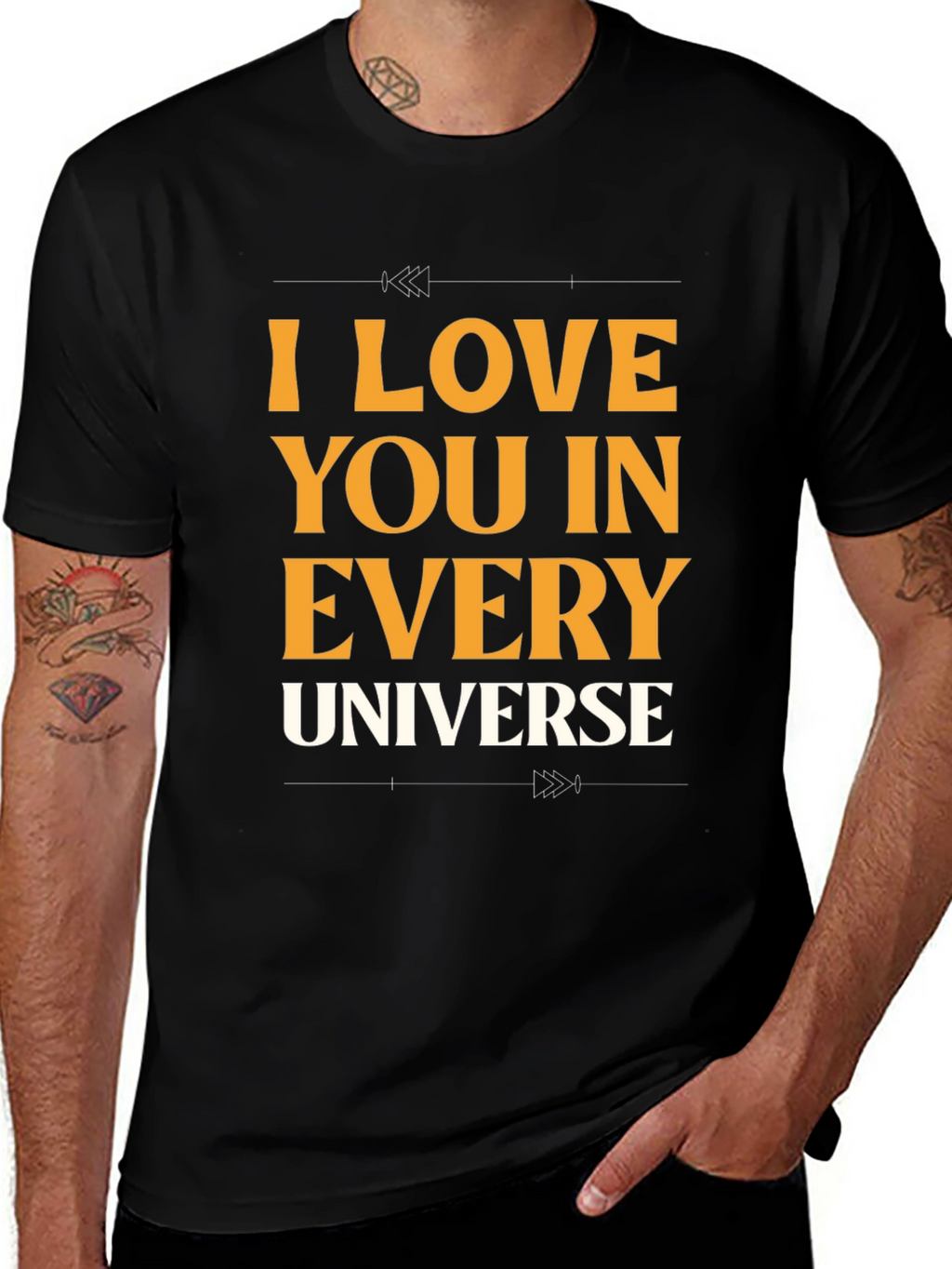 I Love You In Every Universe Graphic Tee