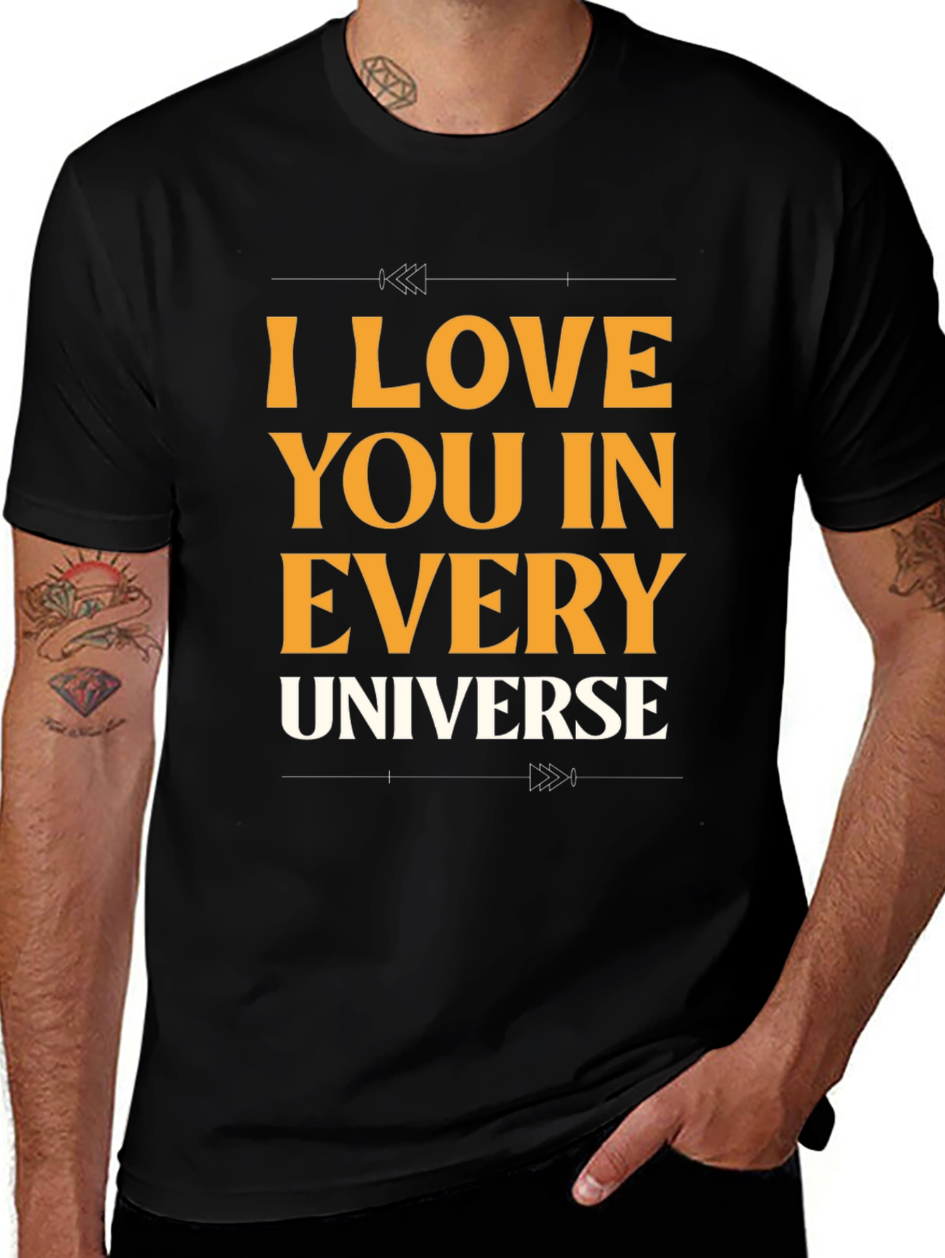 I Love You In Every Universe Graphic Tee