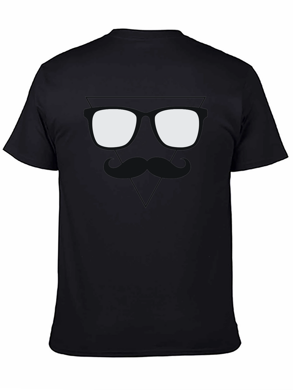 Cool Shades Graphic Tee - Black Cotton T-Shirt