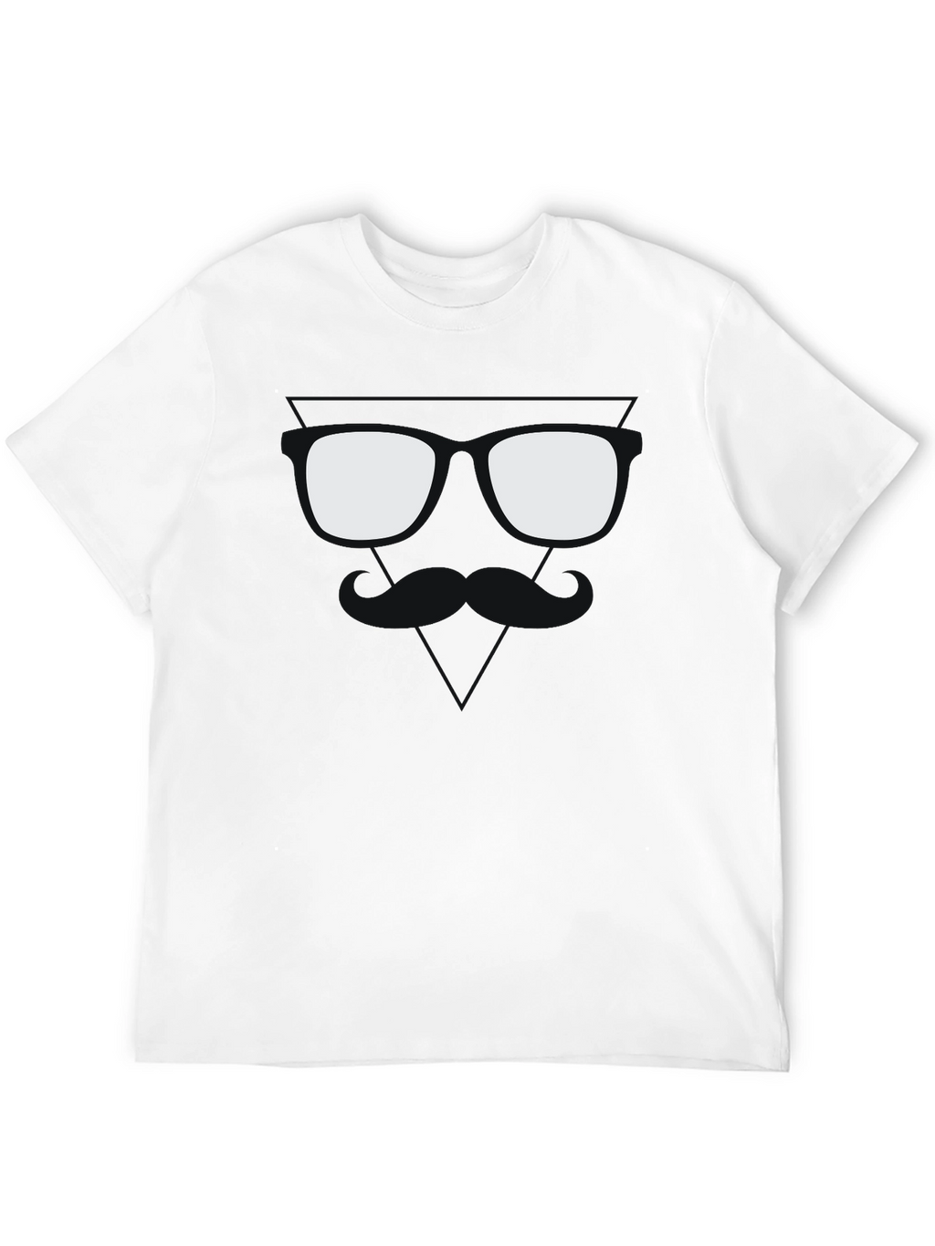 Cool Shades Graphic Tee - Black Cotton T-Shirt