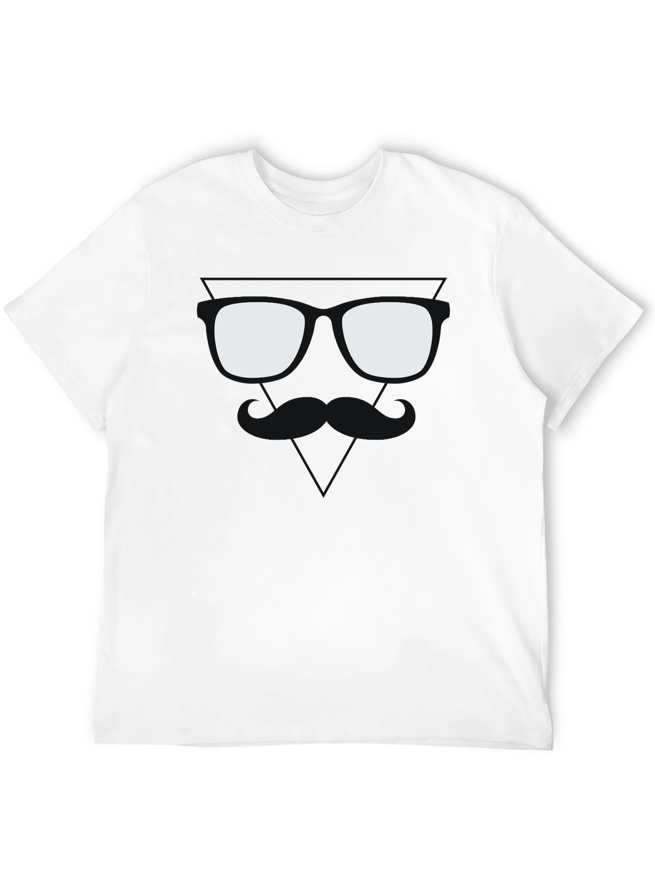 Cool Shades Graphic Tee - Black Cotton T-Shirt