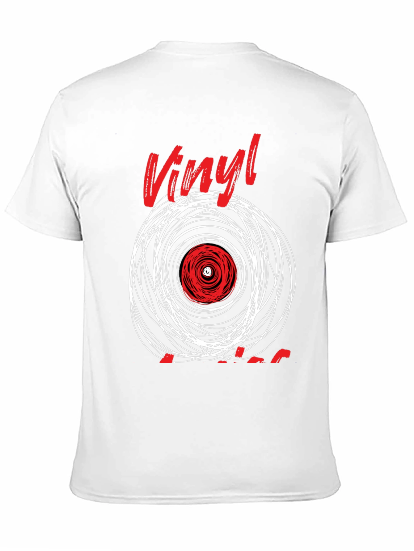 Vinyl Record Graphic T-Shirt - Music Lover Tee