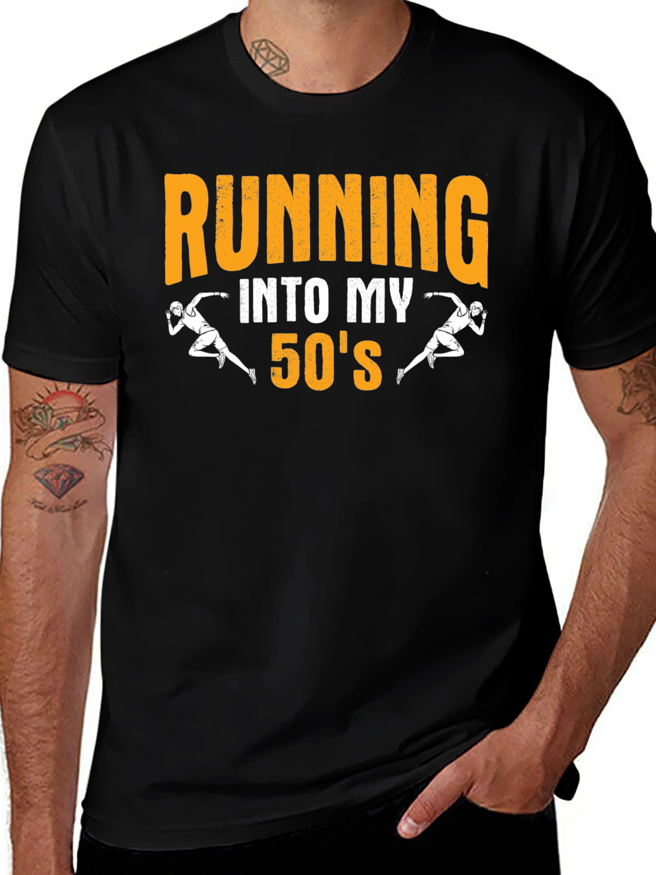 Running Into My 50s T-Shirt