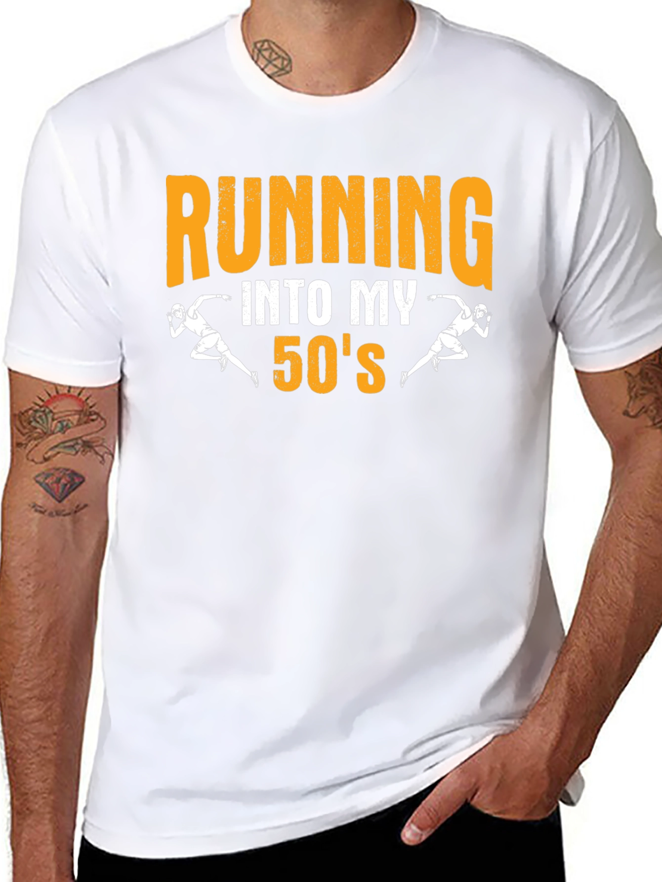 Running Into My 50s T-Shirt