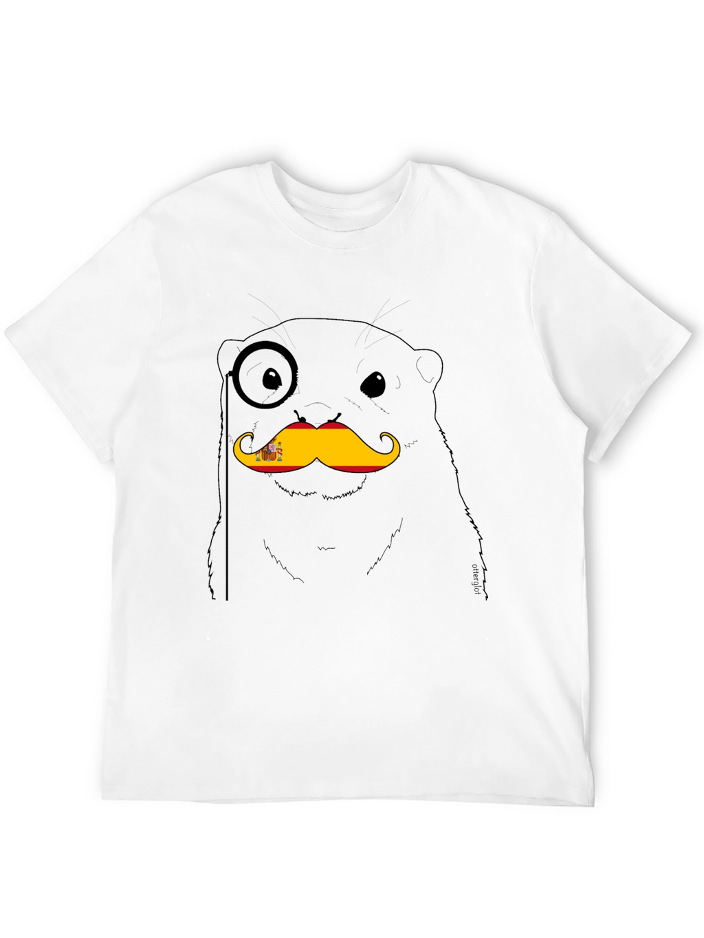 Otter Spain Moustache T-Shirt
