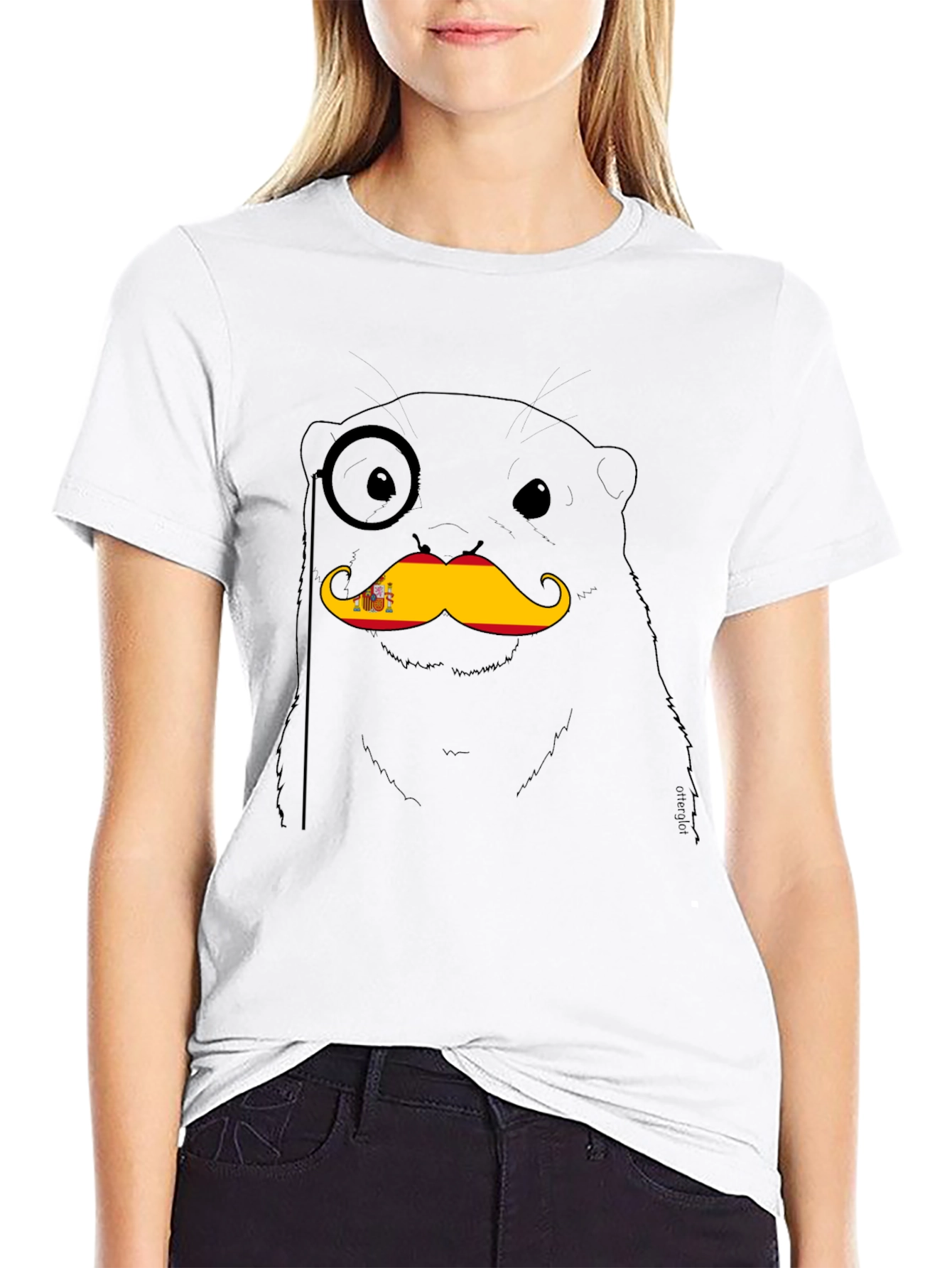 Otter Spain Moustache T-Shirt