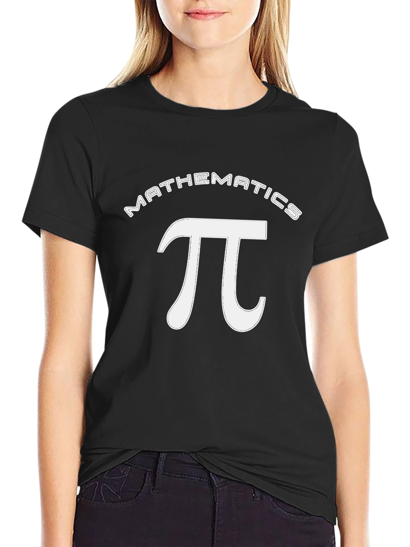 Mathematics Pi Symbol Graphic T-Shirt