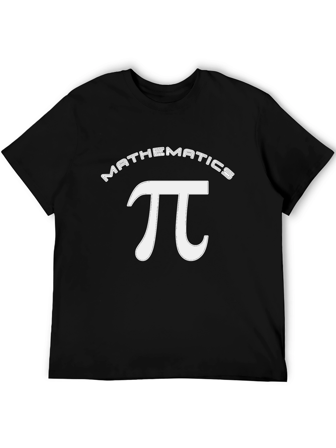 Mathematics Pi Symbol Graphic T-Shirt