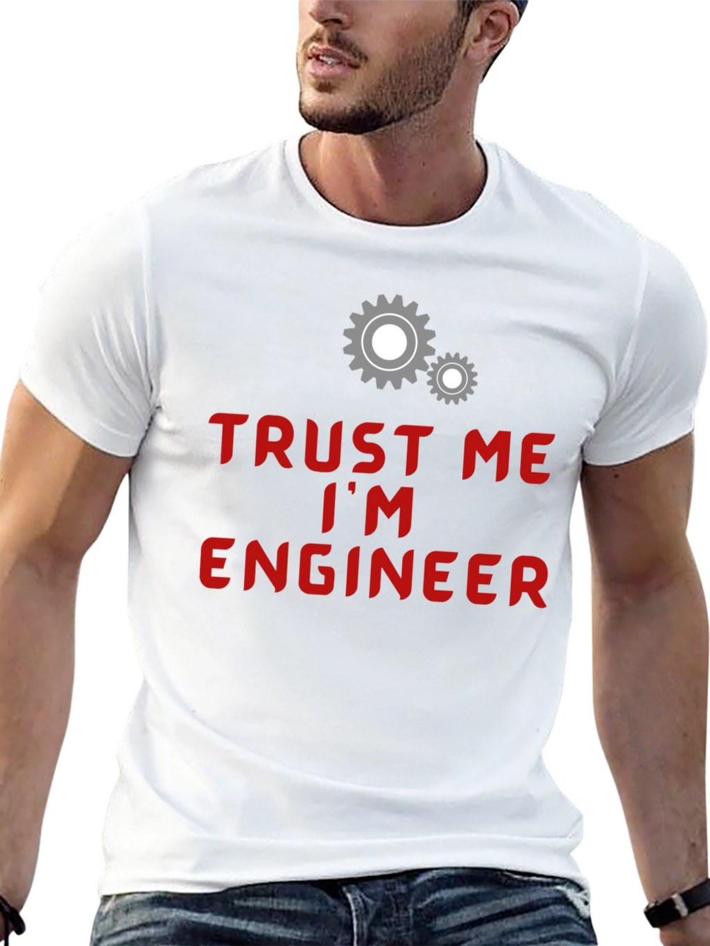 Trust Me Im Engineer T-Shirt - Funny Gear Design
