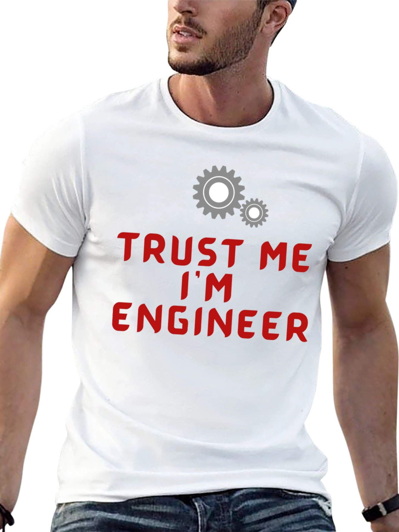Trust Me Im Engineer T-Shirt - Funny Gear Design