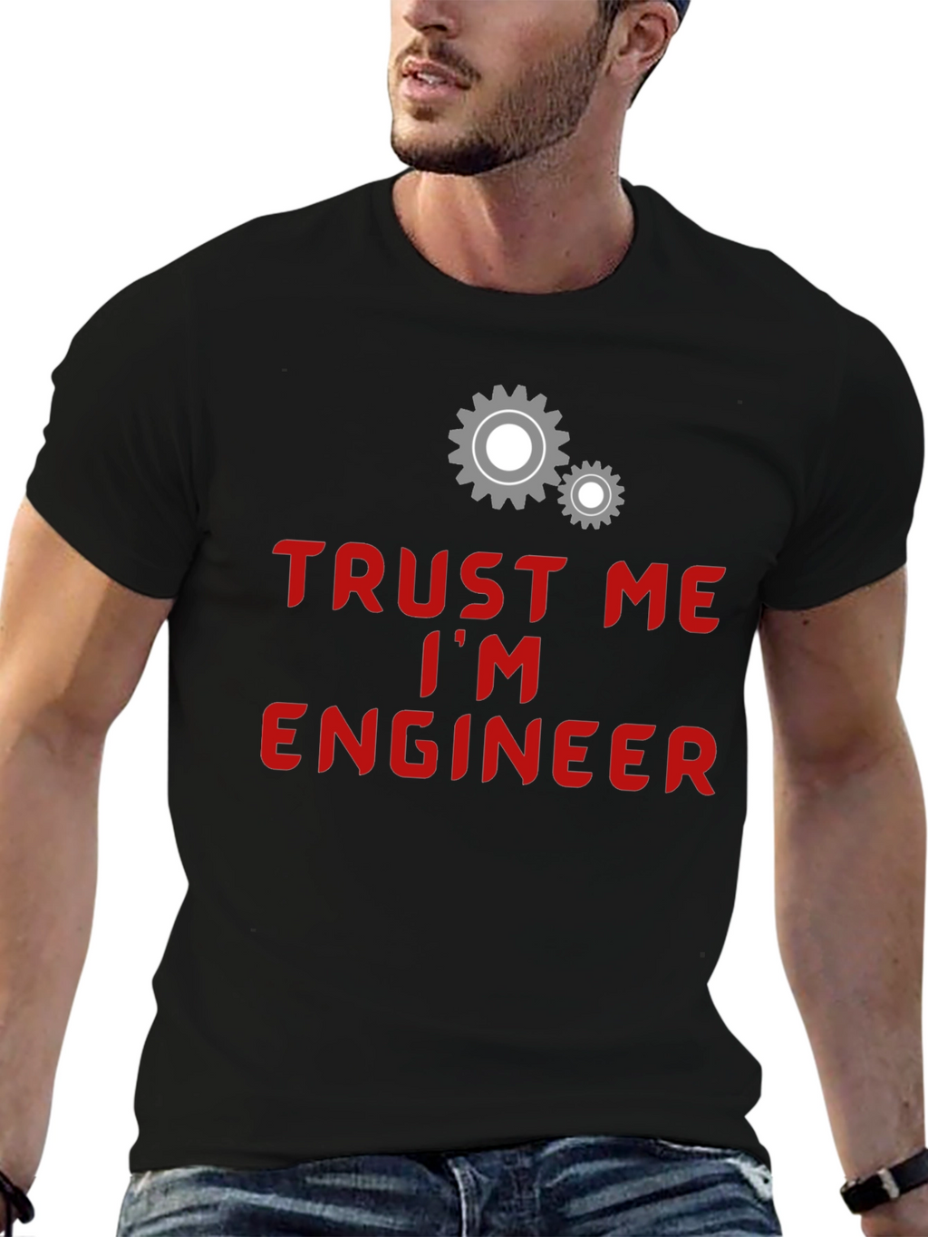 Trust Me Im Engineer T-Shirt - Funny Gear Design