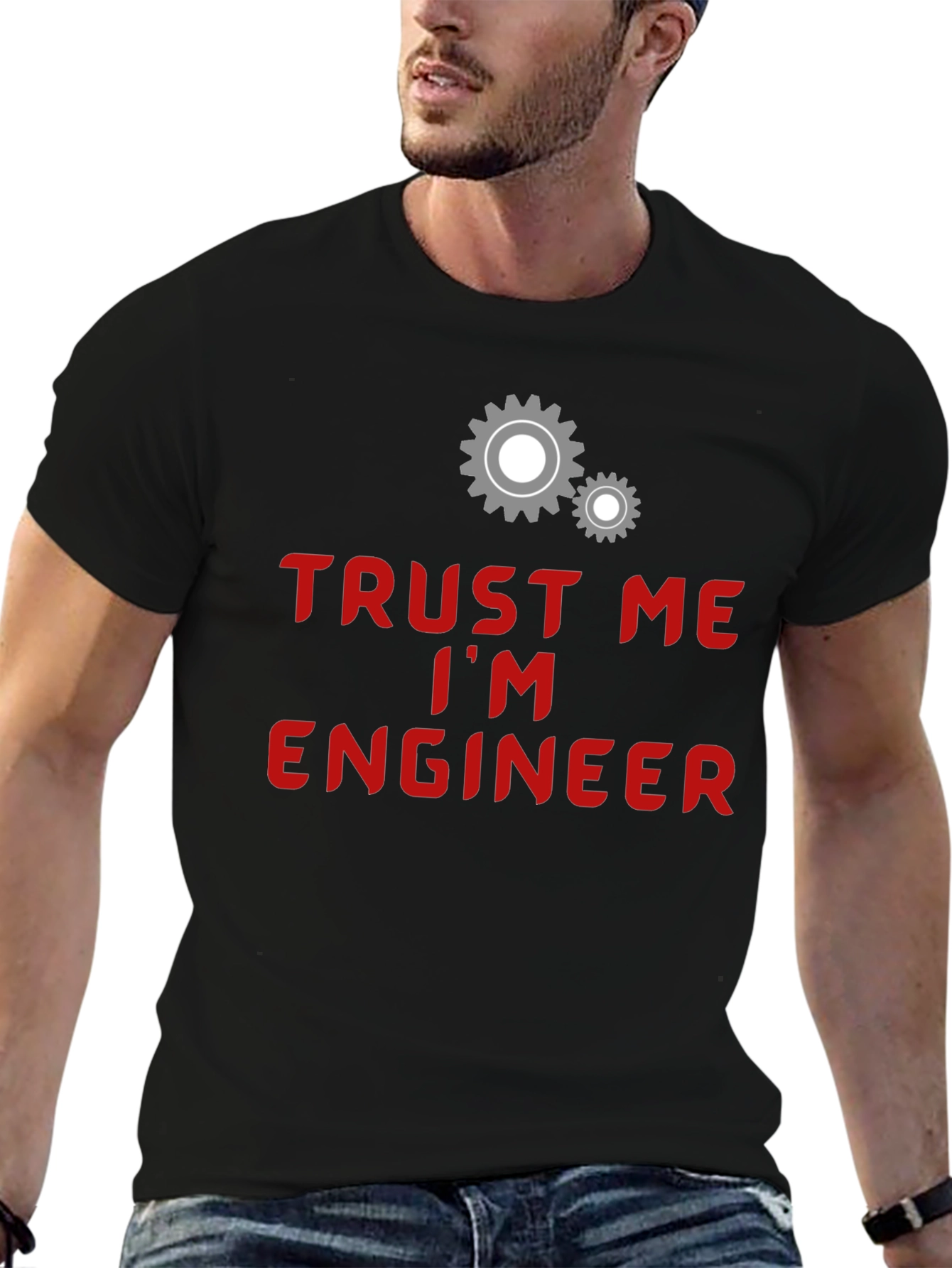 Trust Me Im Engineer T-Shirt - Funny Gear Design
