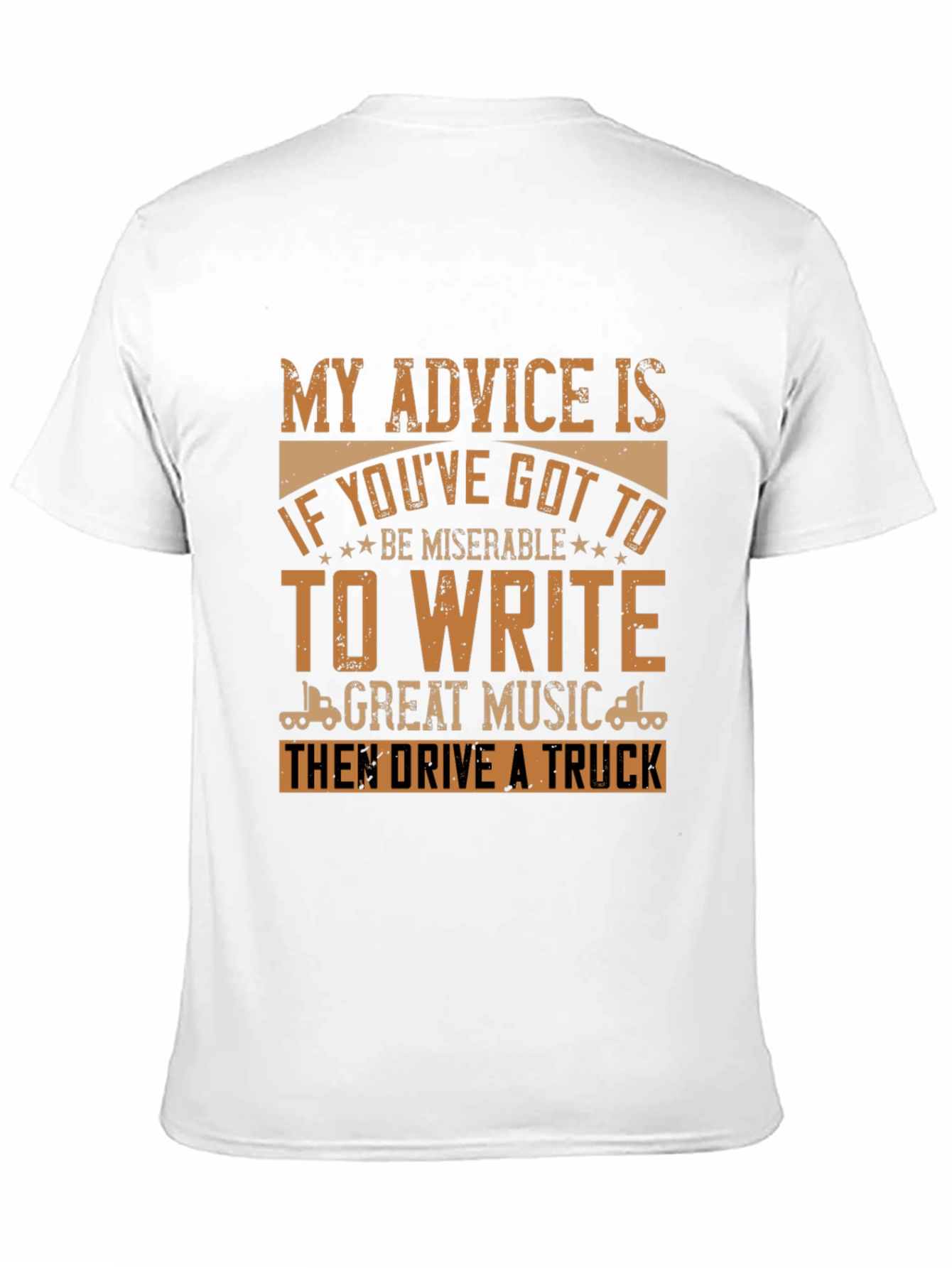 Truck Driver Humor Graphic Tee