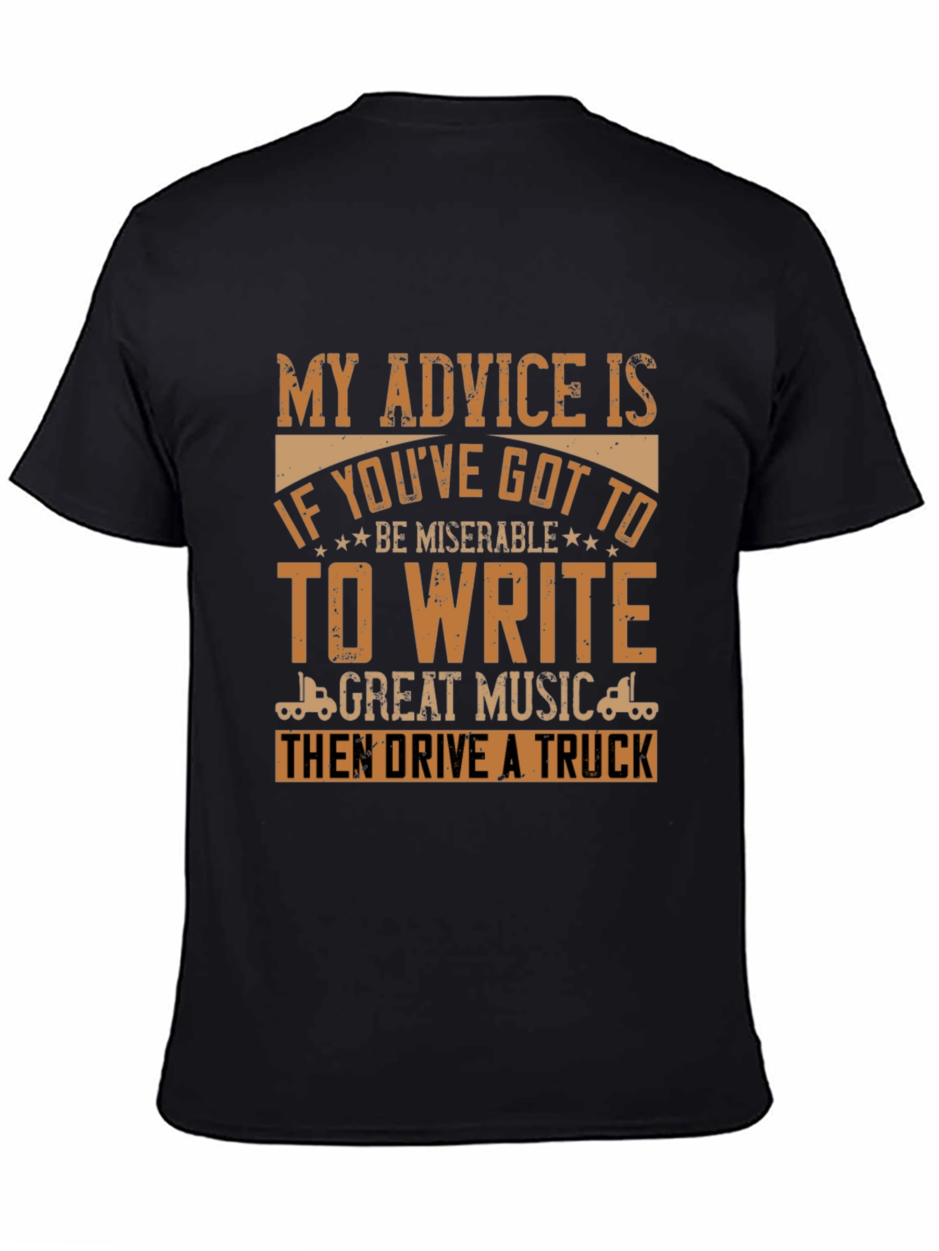 Truck Driver Humor Graphic Tee