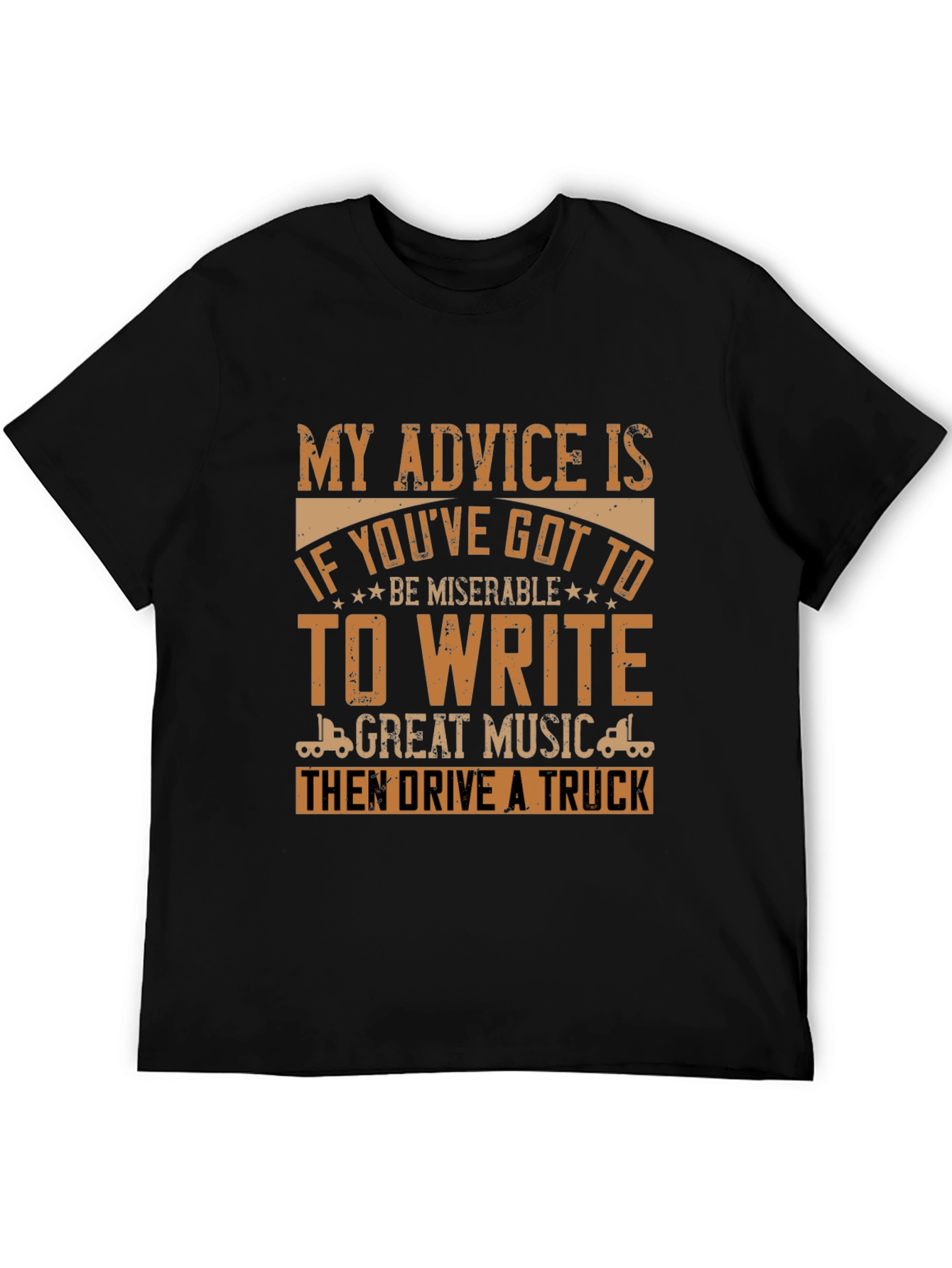 Truck Driver Humor Graphic Tee