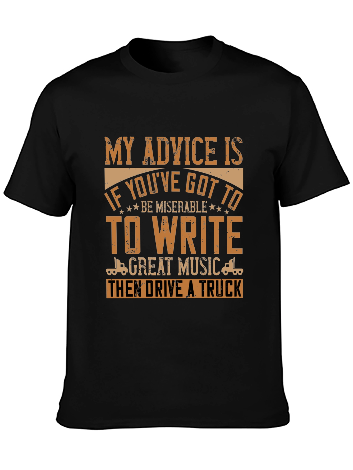 Truck Driver Humor Graphic Tee