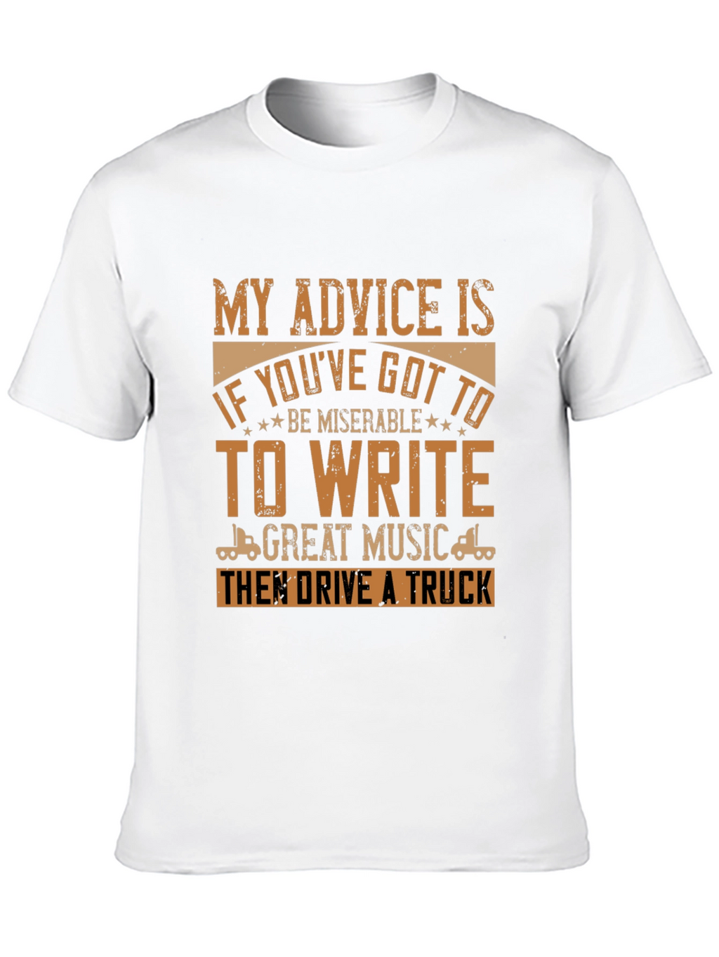 Truck Driver Humor Graphic Tee