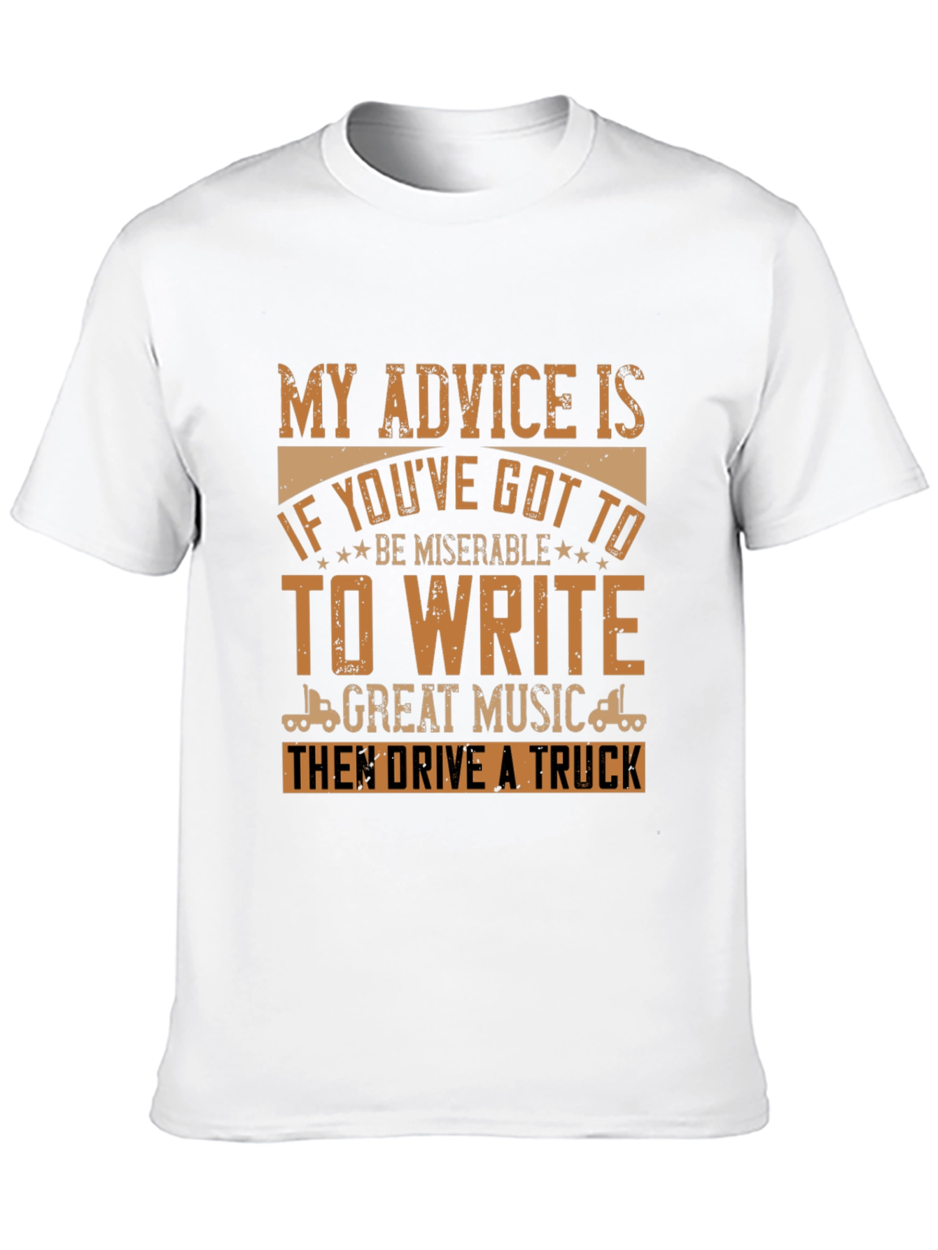 Truck Driver Humor Graphic Tee