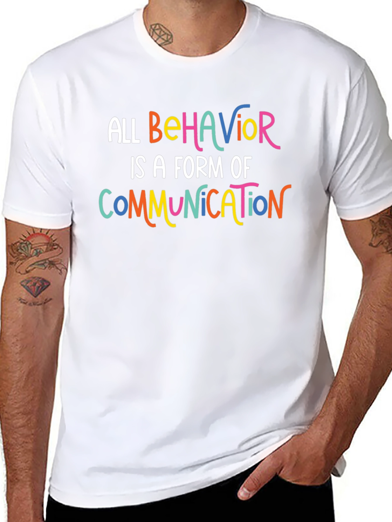 All Behavior is Communication Graphic Tee