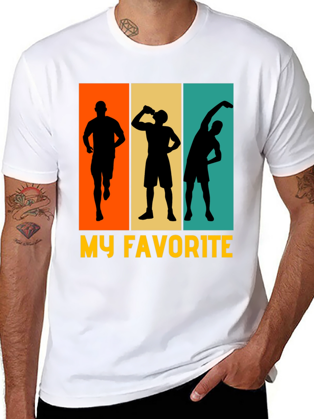 My Favorite Runner T-Shirt - Black
