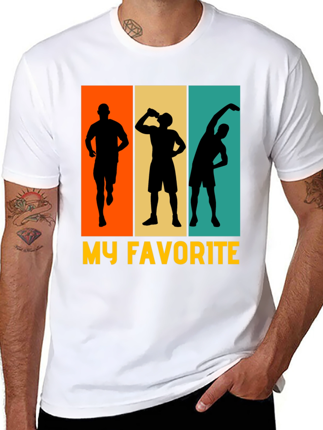 My Favorite Runner T-Shirt - Black
