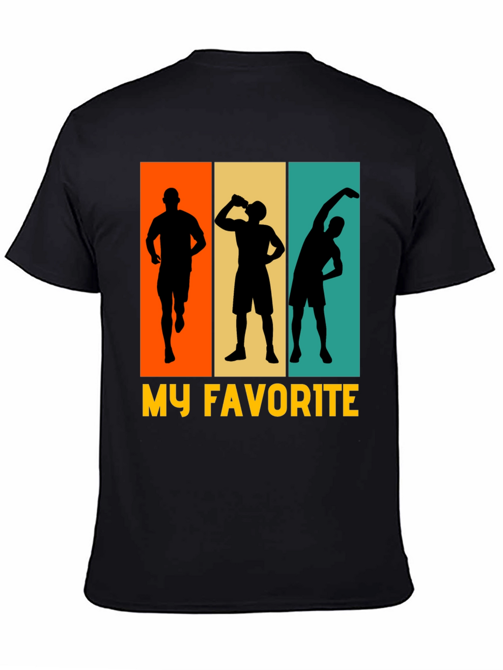 My Favorite Runner T-Shirt - Black