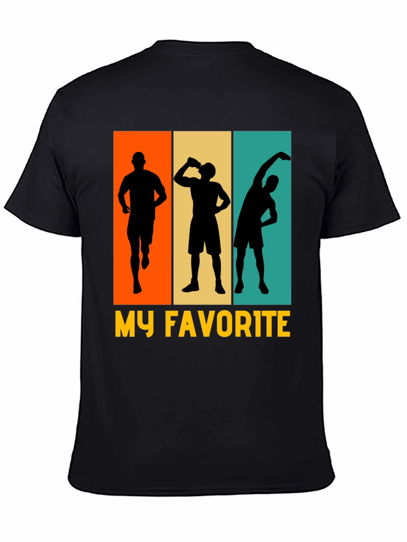 My Favorite Runner T-Shirt - Black