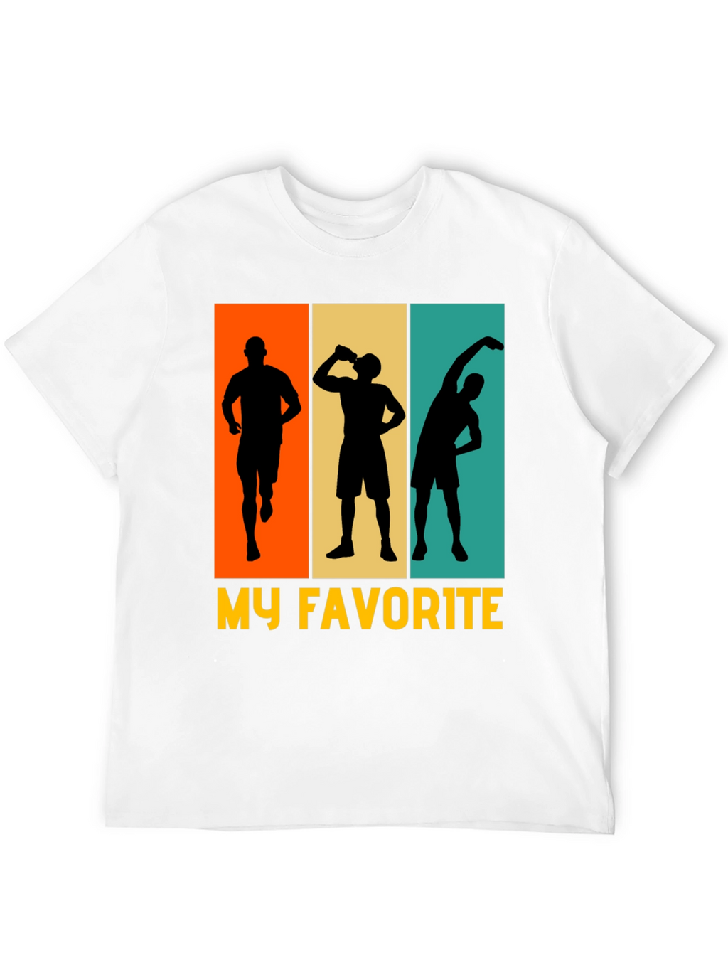 My Favorite Runner T-Shirt - Black