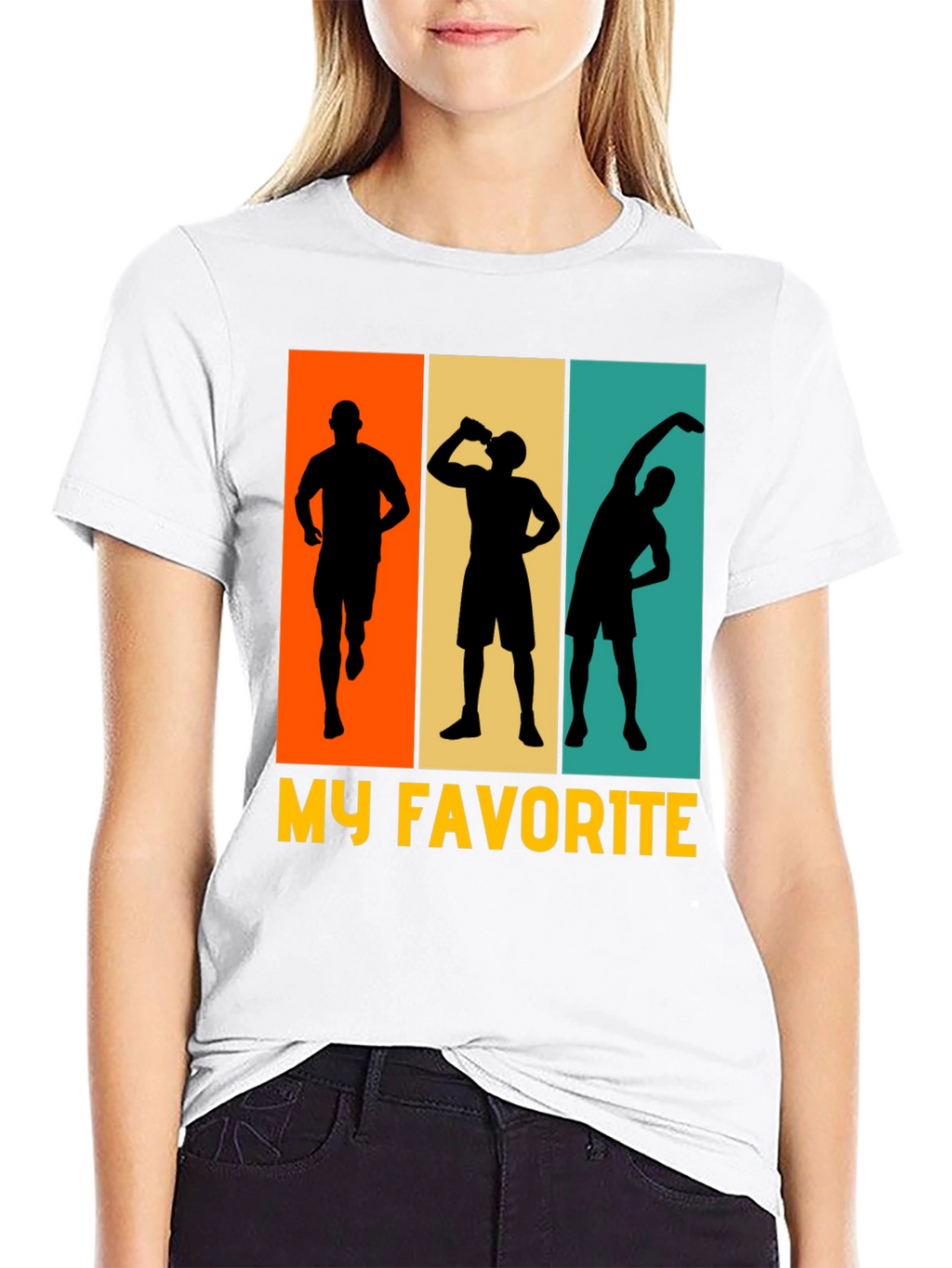 My Favorite Runner T-Shirt - Black