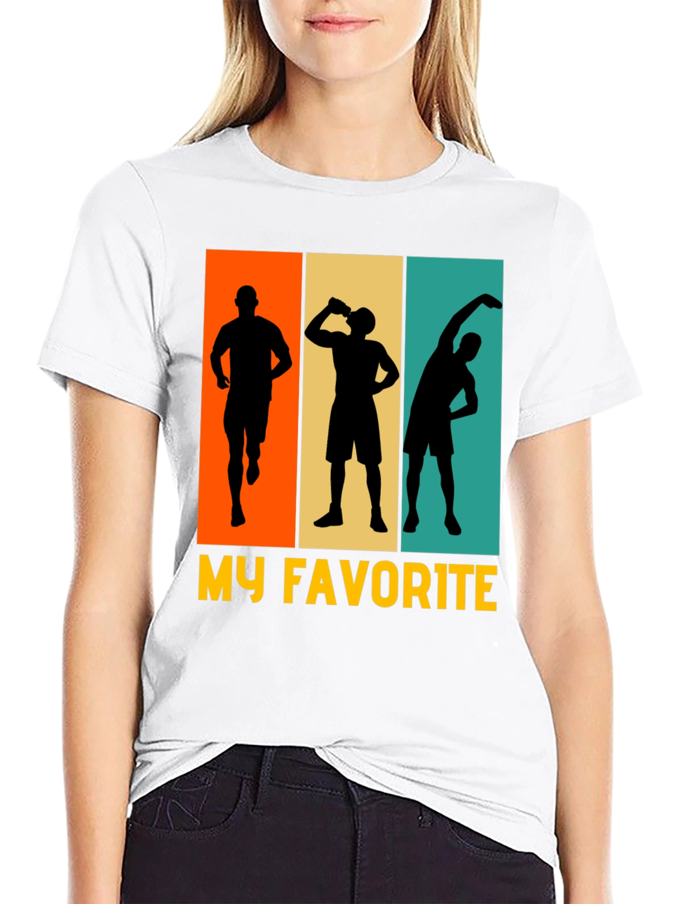 My Favorite Runner T-Shirt - Black