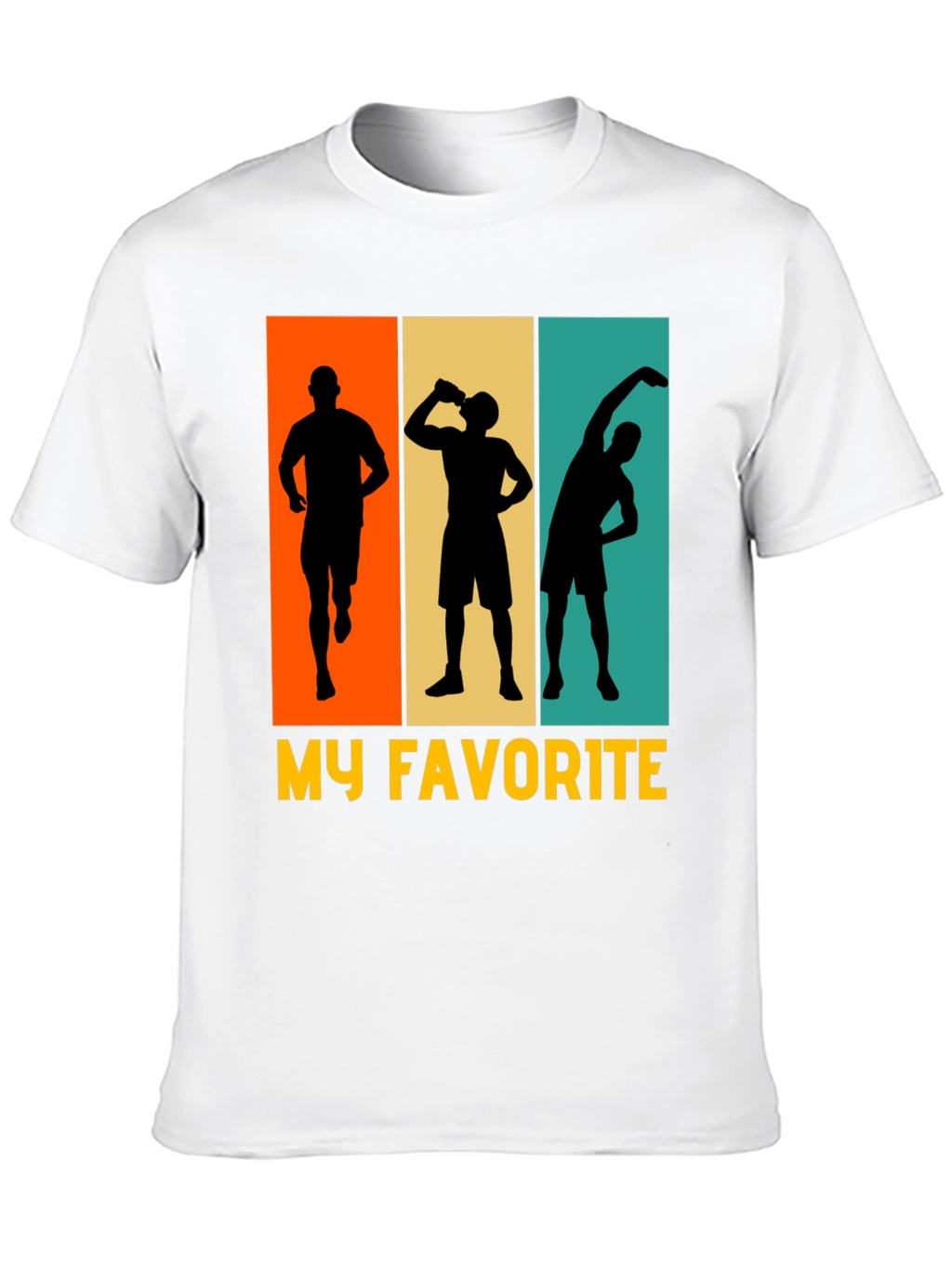 My Favorite Runner T-Shirt - Black