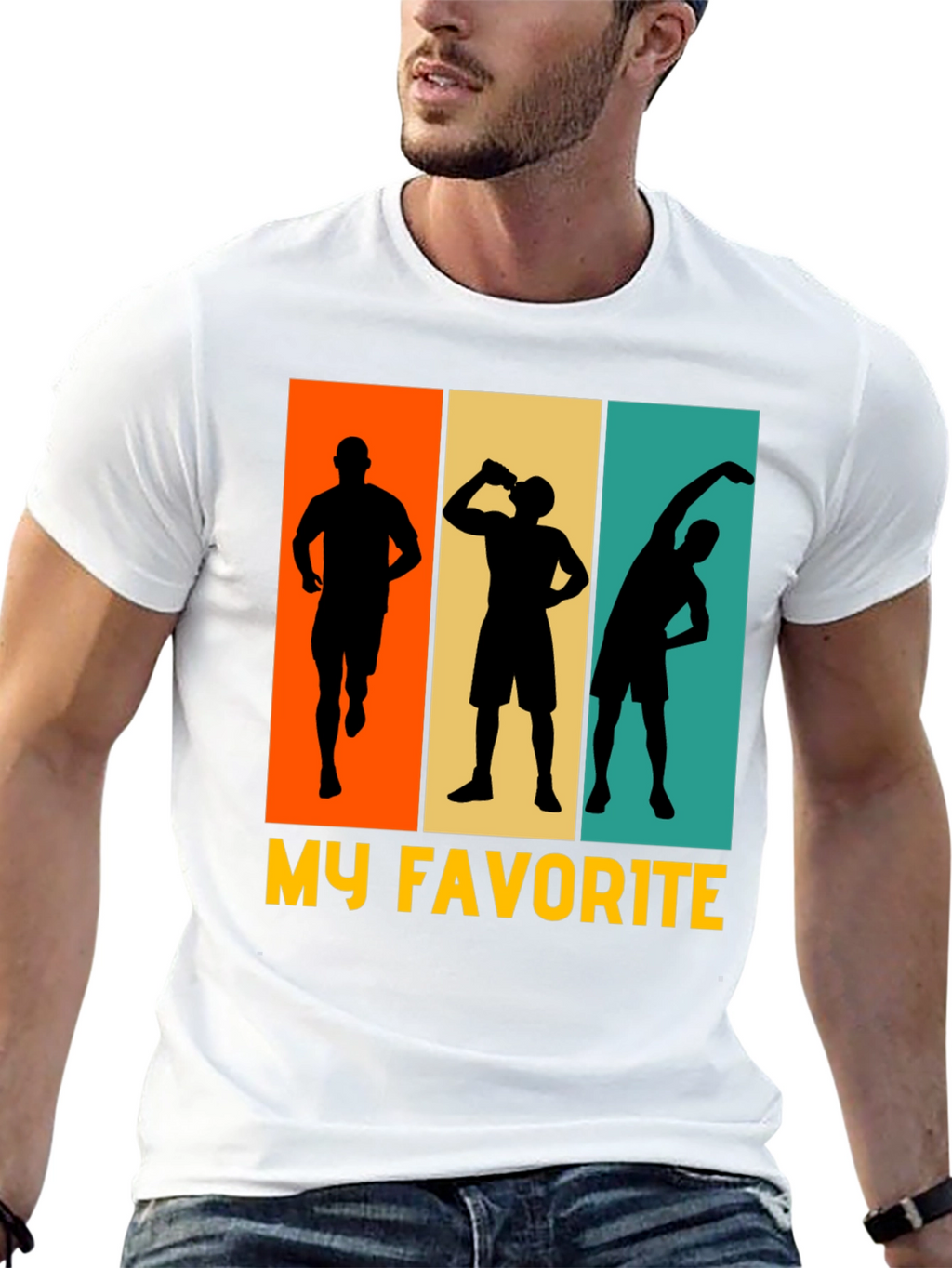 My Favorite Runner T-Shirt - Black