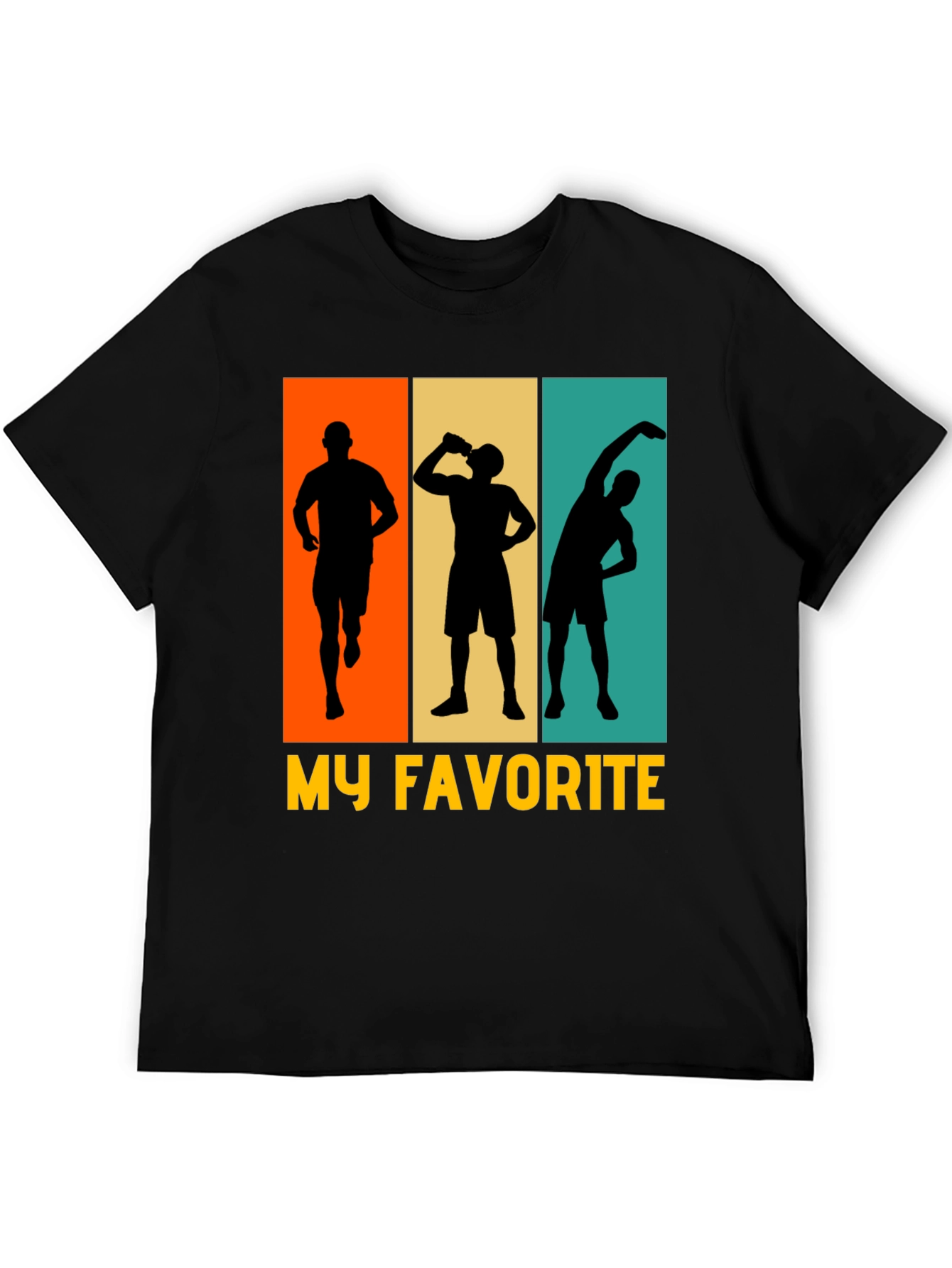 My Favorite Runner T-Shirt - Black