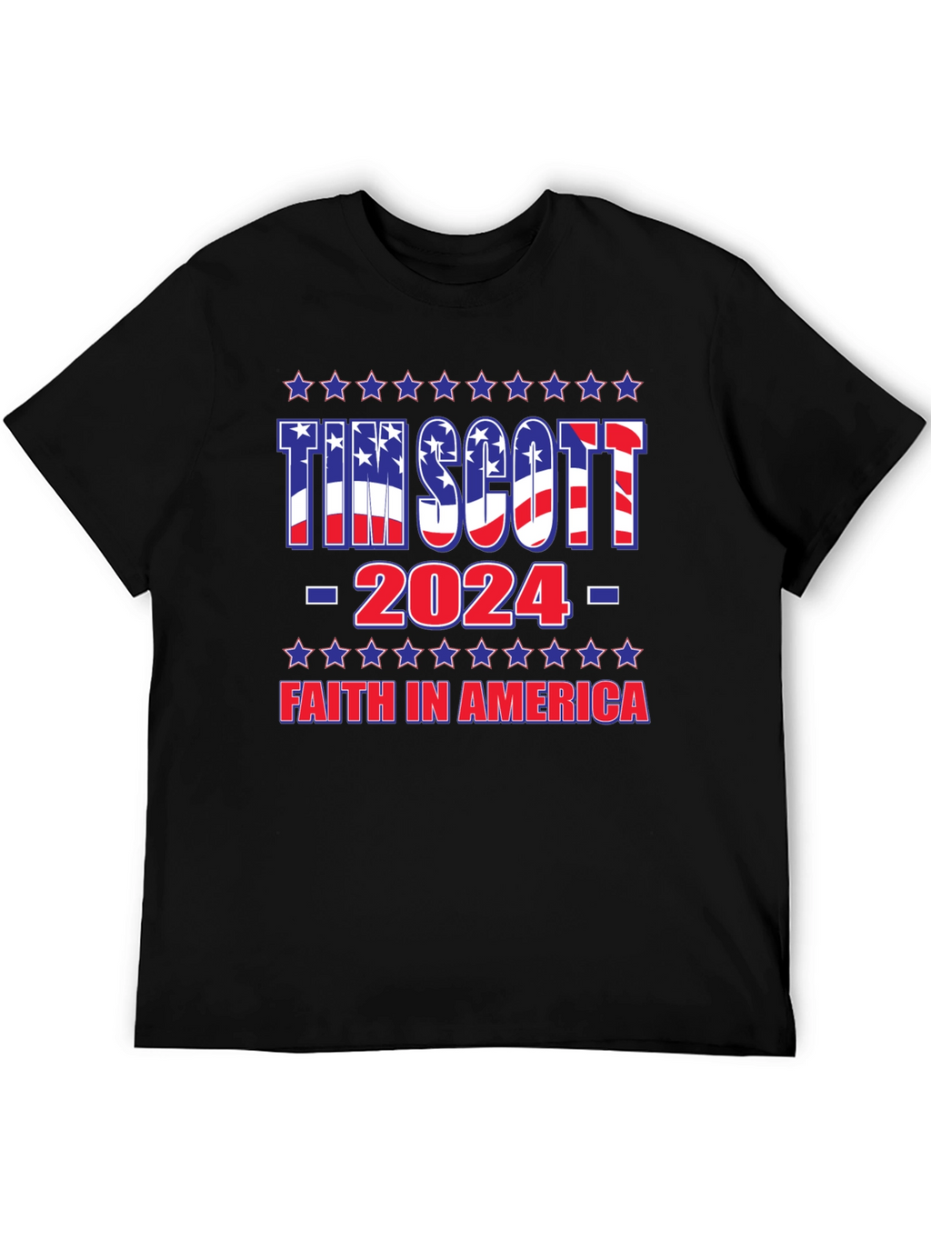 Tim Scott 2024 Patriotic Graphic Tee