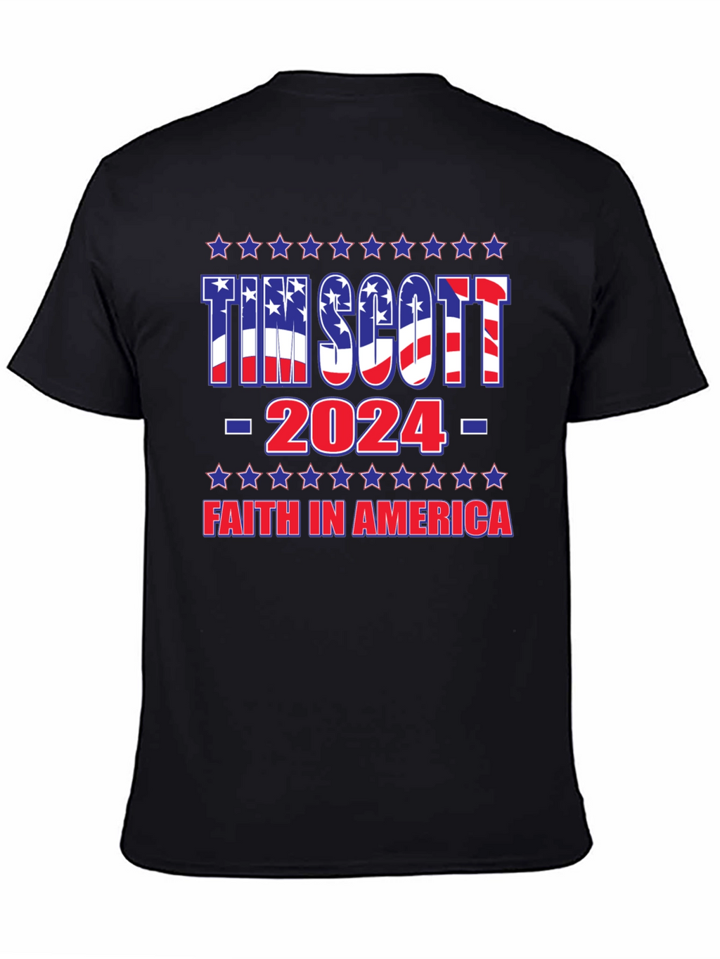 Tim Scott 2024 Patriotic Graphic Tee