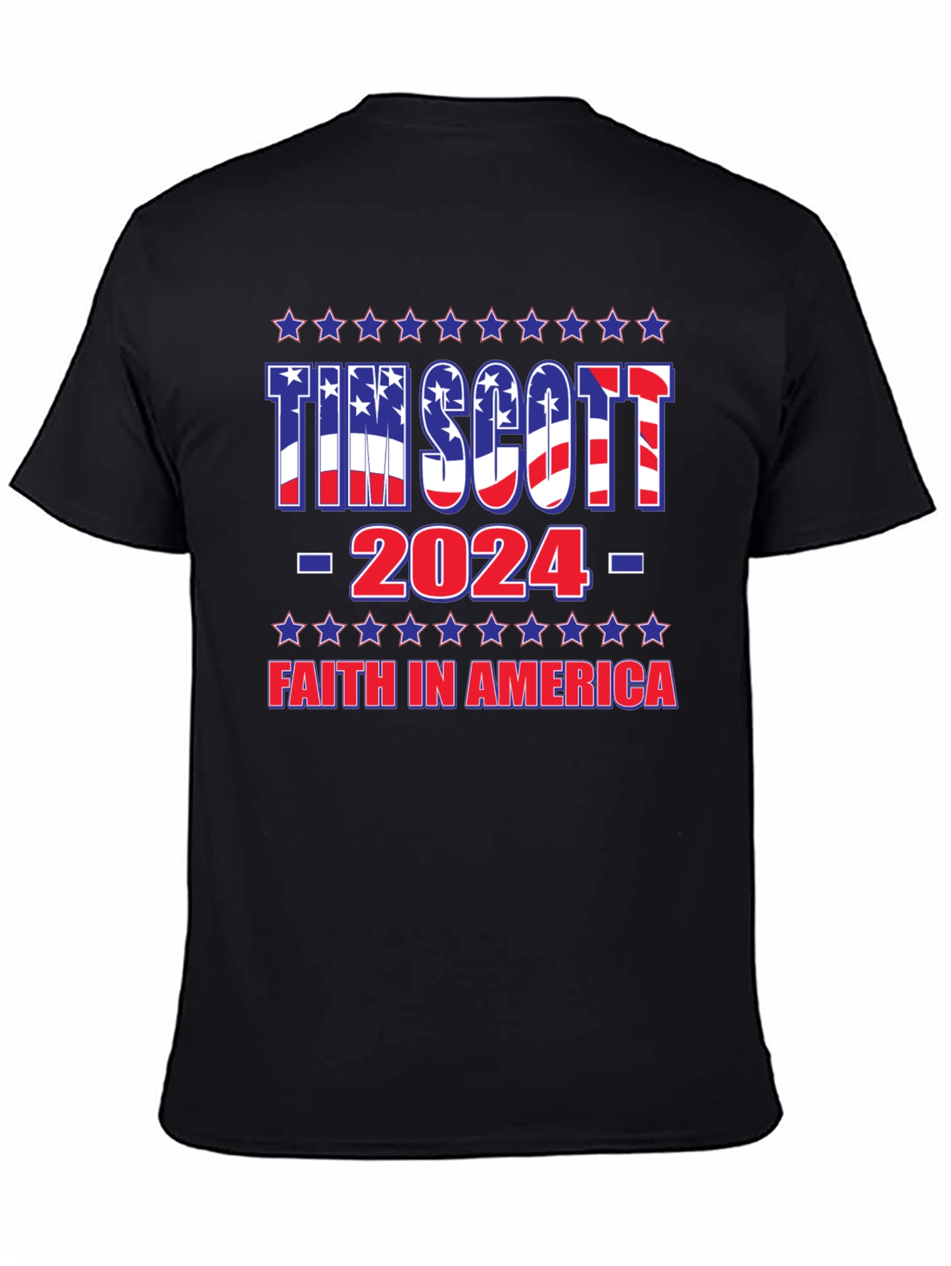 Tim Scott 2024 Patriotic Graphic Tee
