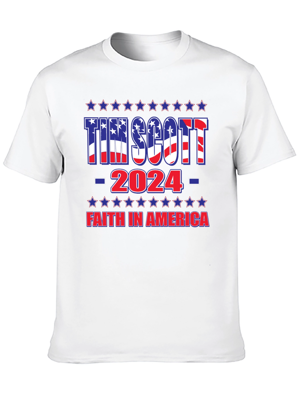 Tim Scott 2024 Patriotic Graphic Tee