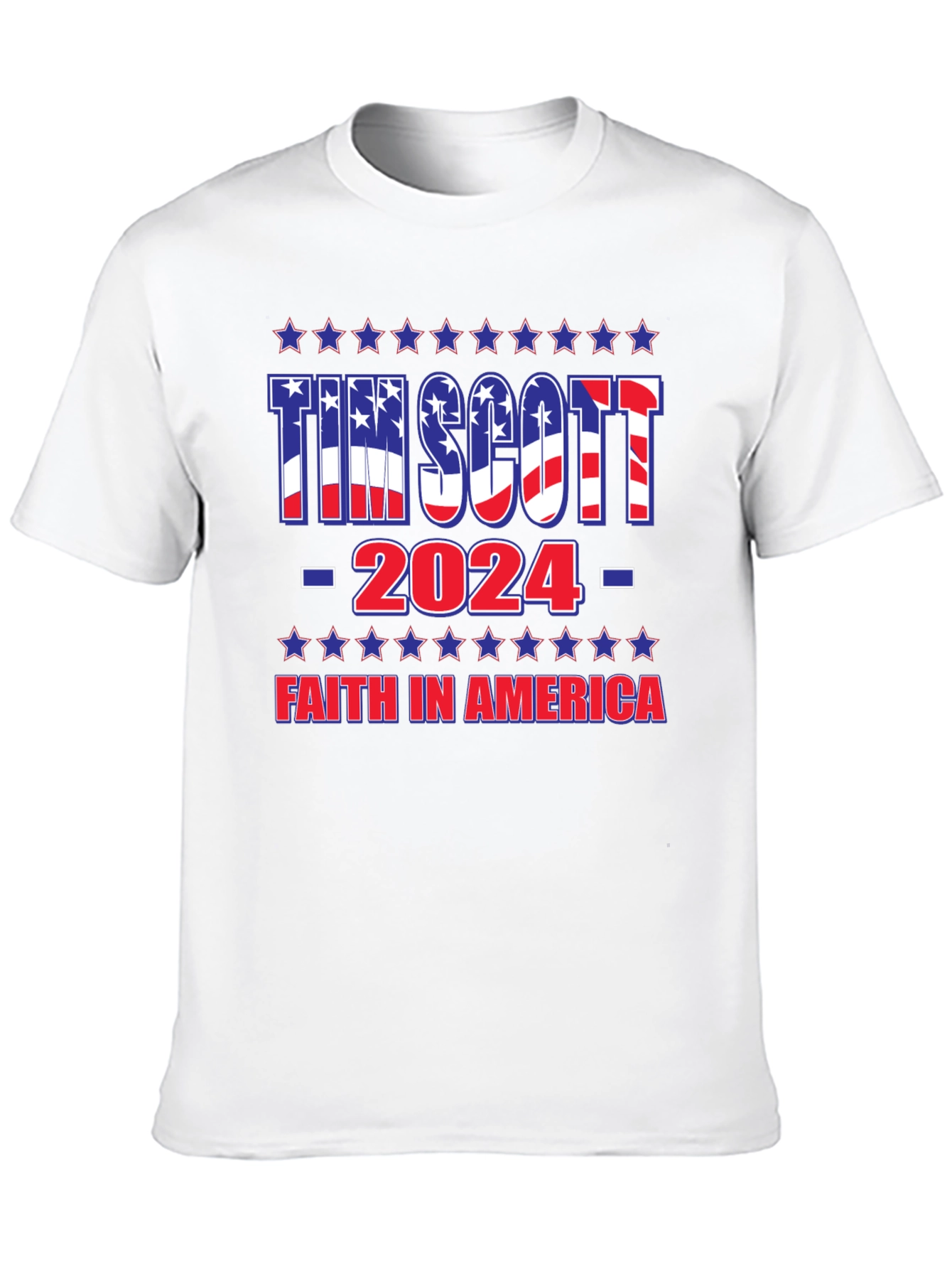 Tim Scott 2024 Patriotic Graphic Tee